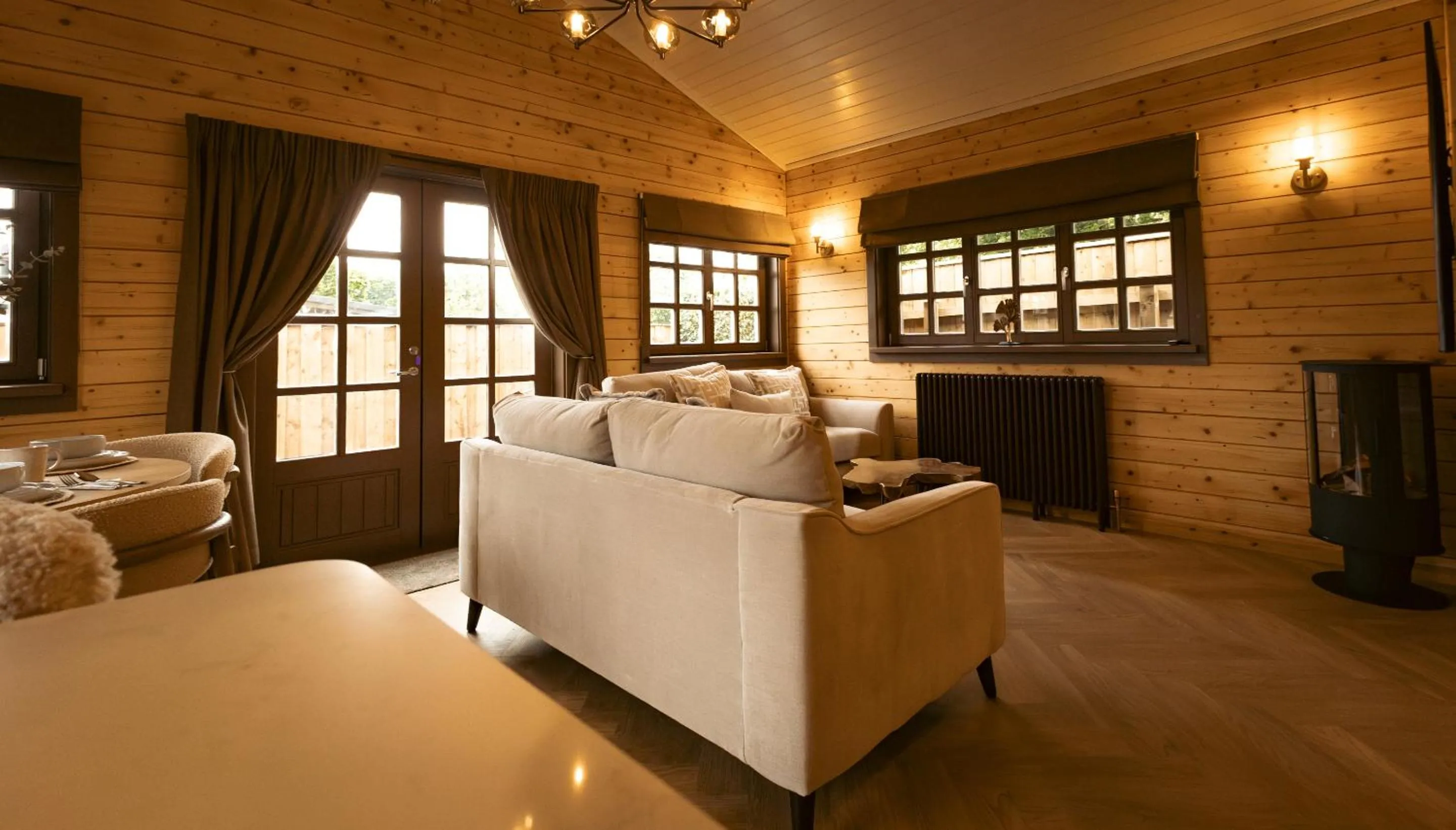 Living room in St Hildas Complex