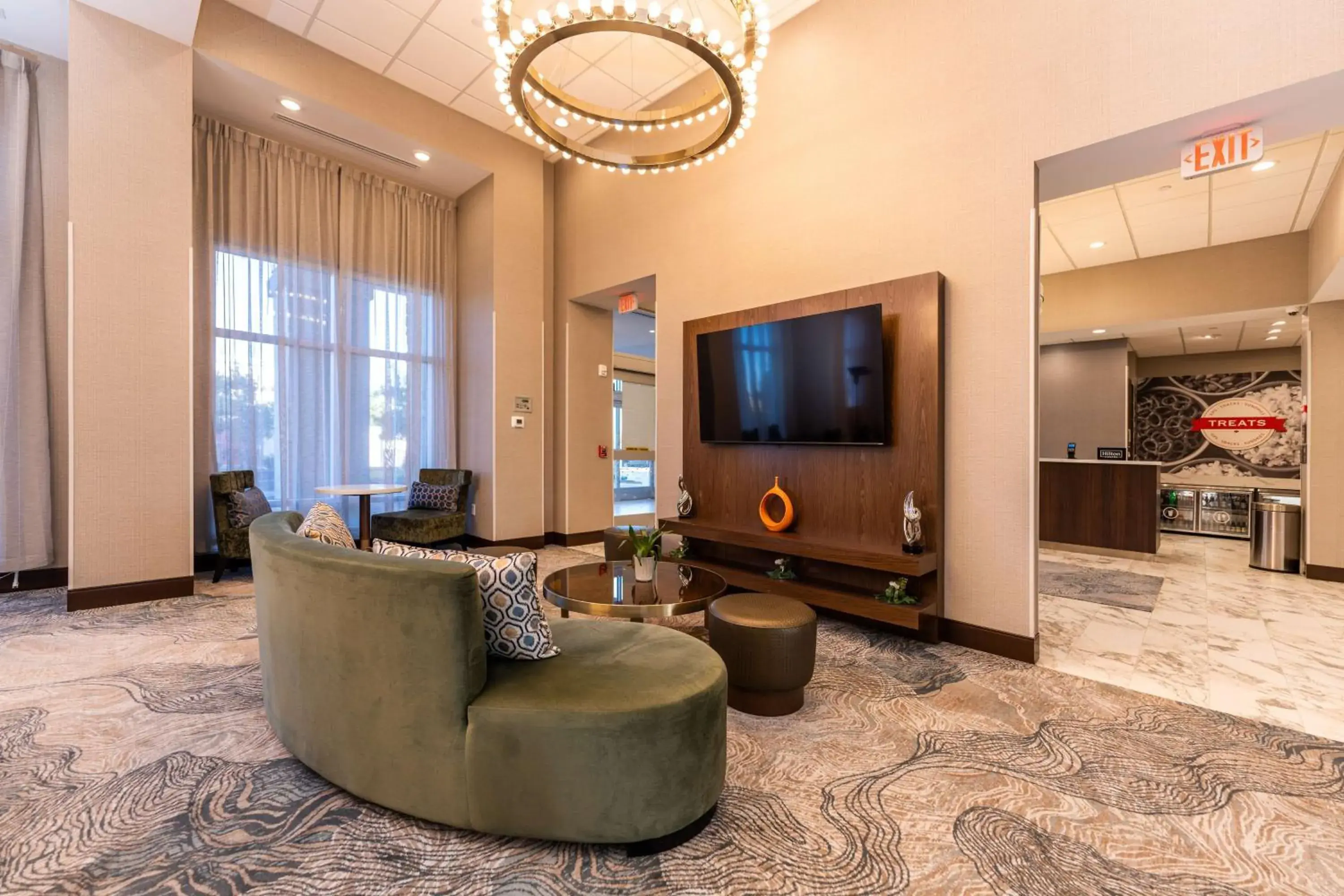 Lobby or reception in Hampton Inn & Suites Sugar Land, Tx Lobby or reception in Hampton Inn & Suites Sugar Land, Tx