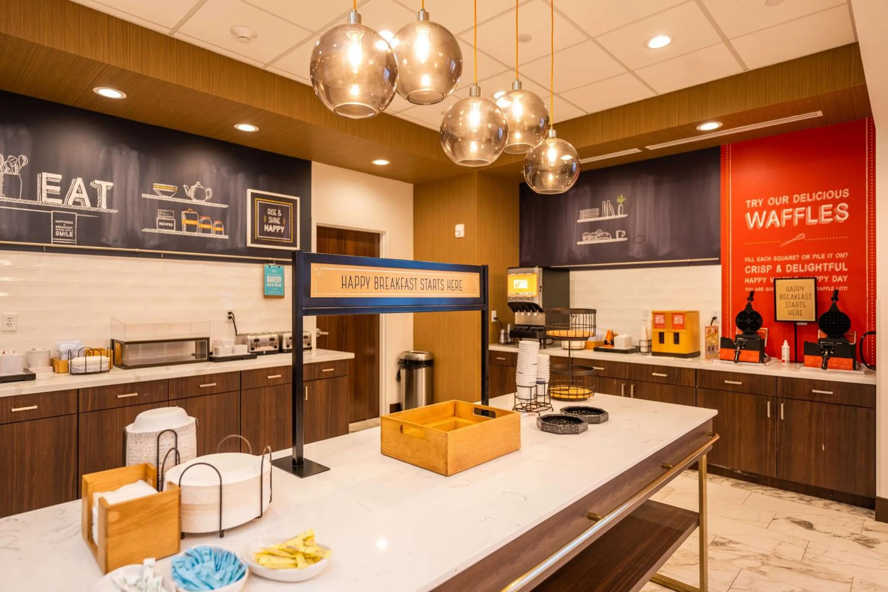 Breakfast in Hampton Inn & Suites Sugar Land, Tx