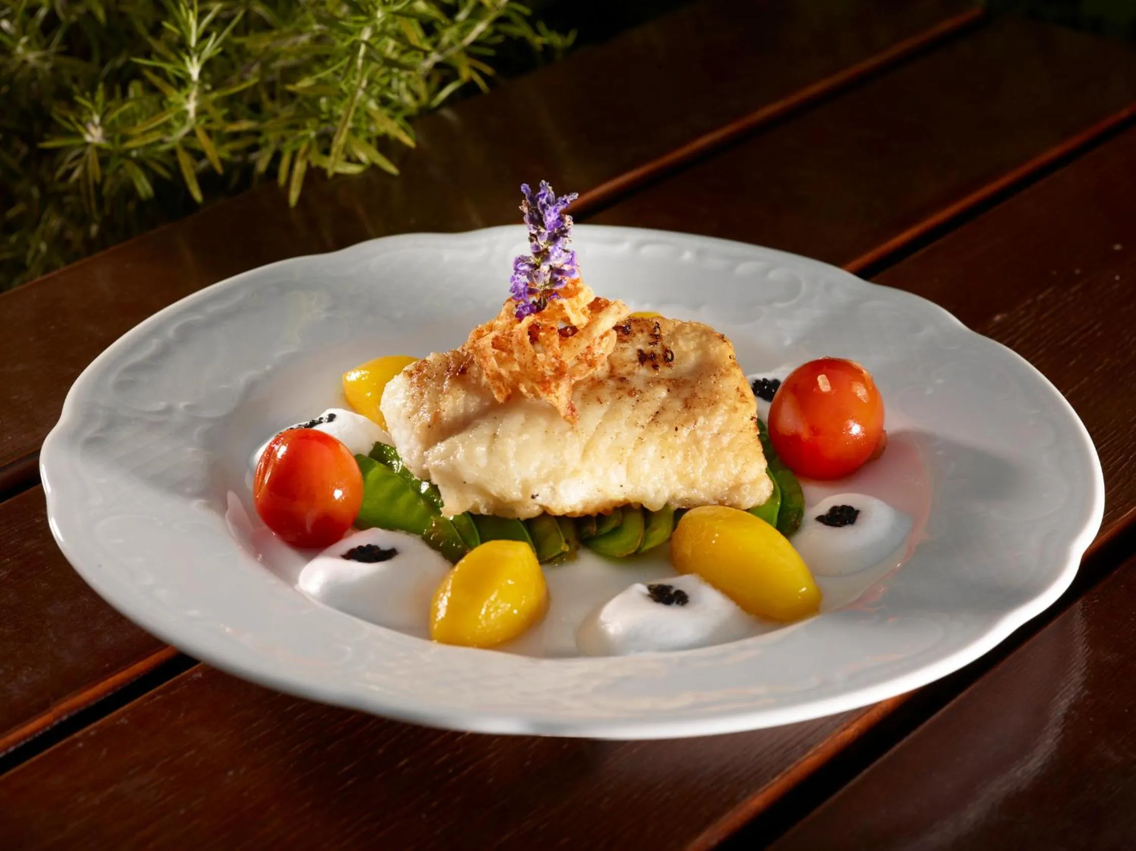 Food and drinks in Hotel Restaurant Lüdenbach