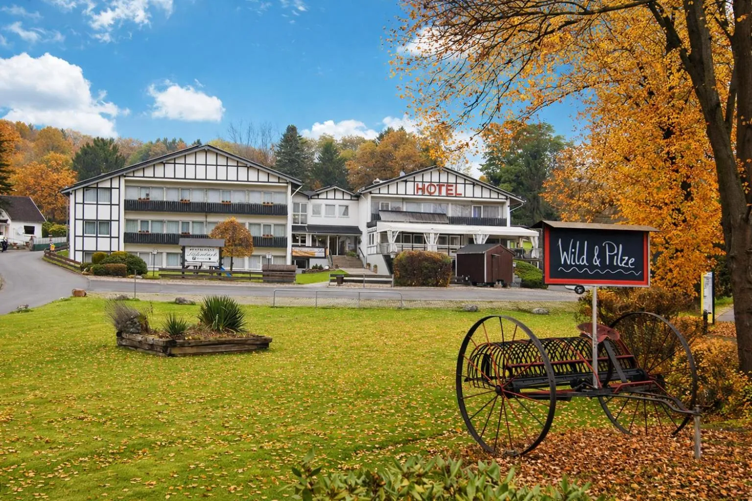 Property building in Hotel Restaurant Lüdenbach