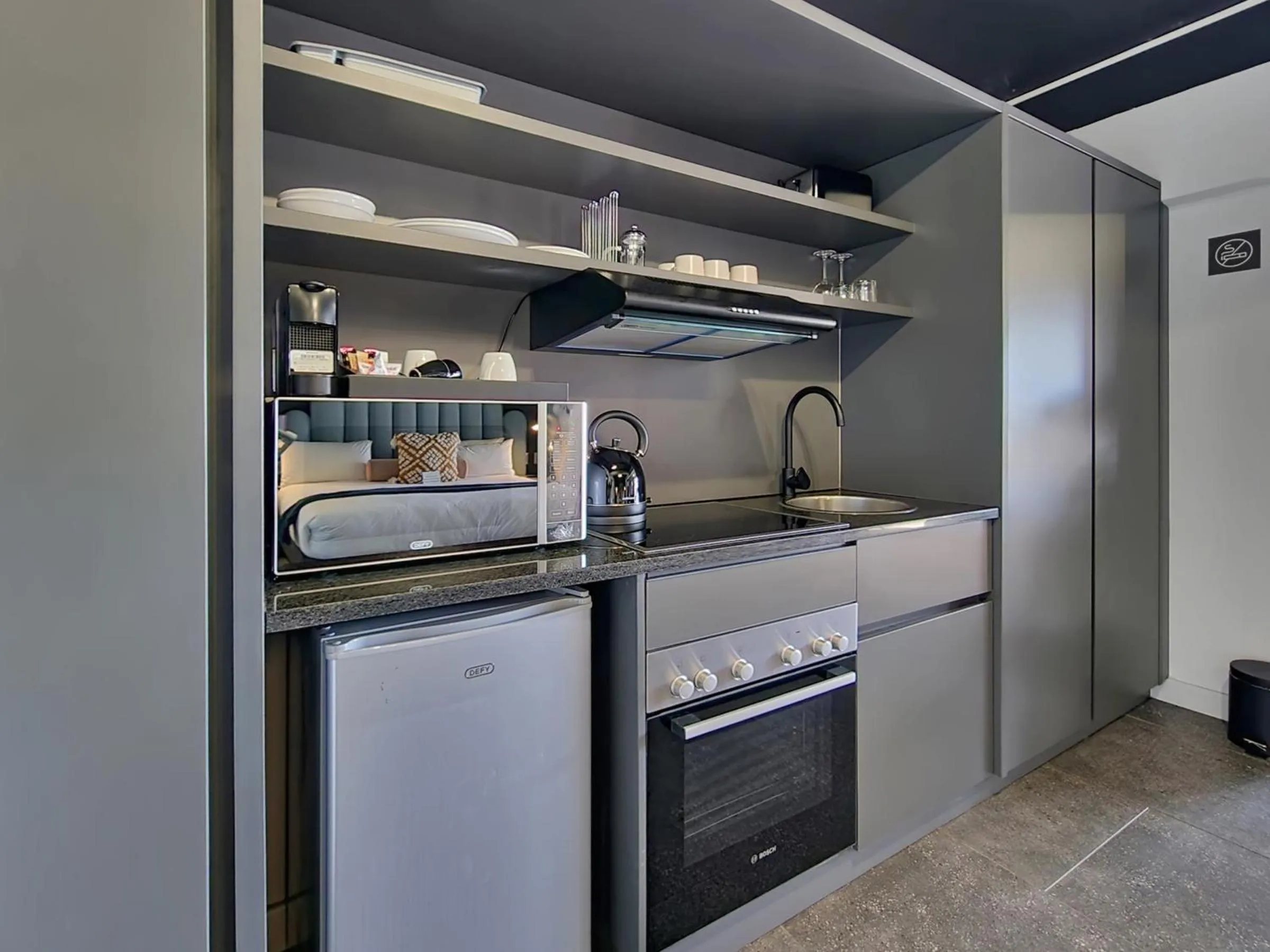 kitchen in BlackBrick Cape Town Foreshore