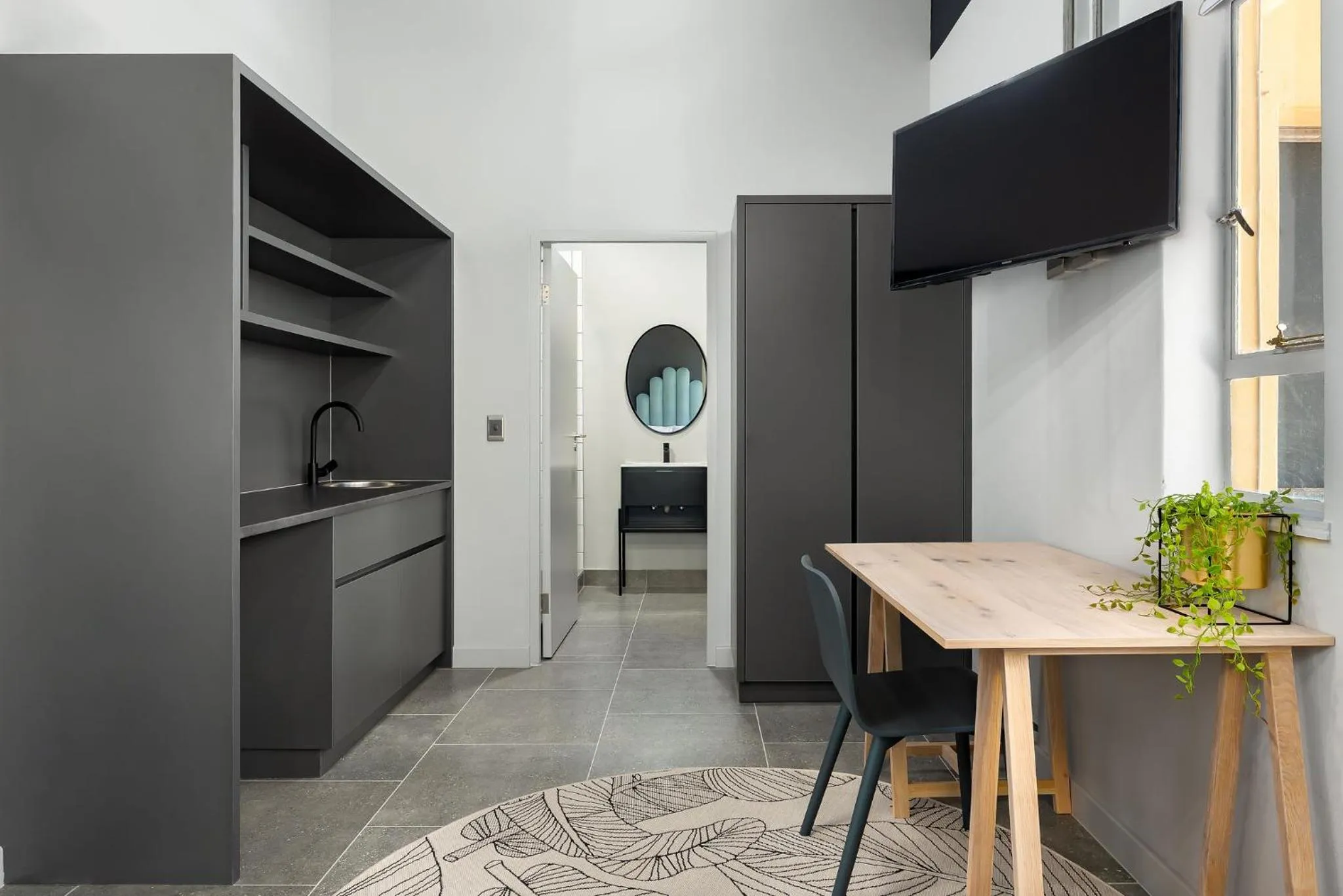 Kitchen or kitchenette in BlackBrick Cape Town Foreshore