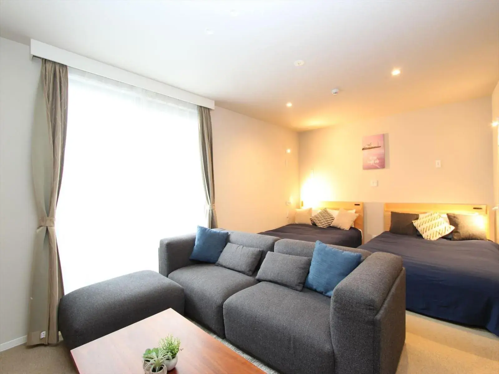 Twin Room - single occupancy in Vicoletto Inn Hakata Sumiyoshi Twin Room - single occupancy in Vicoletto Inn Hakata Sumiyoshi