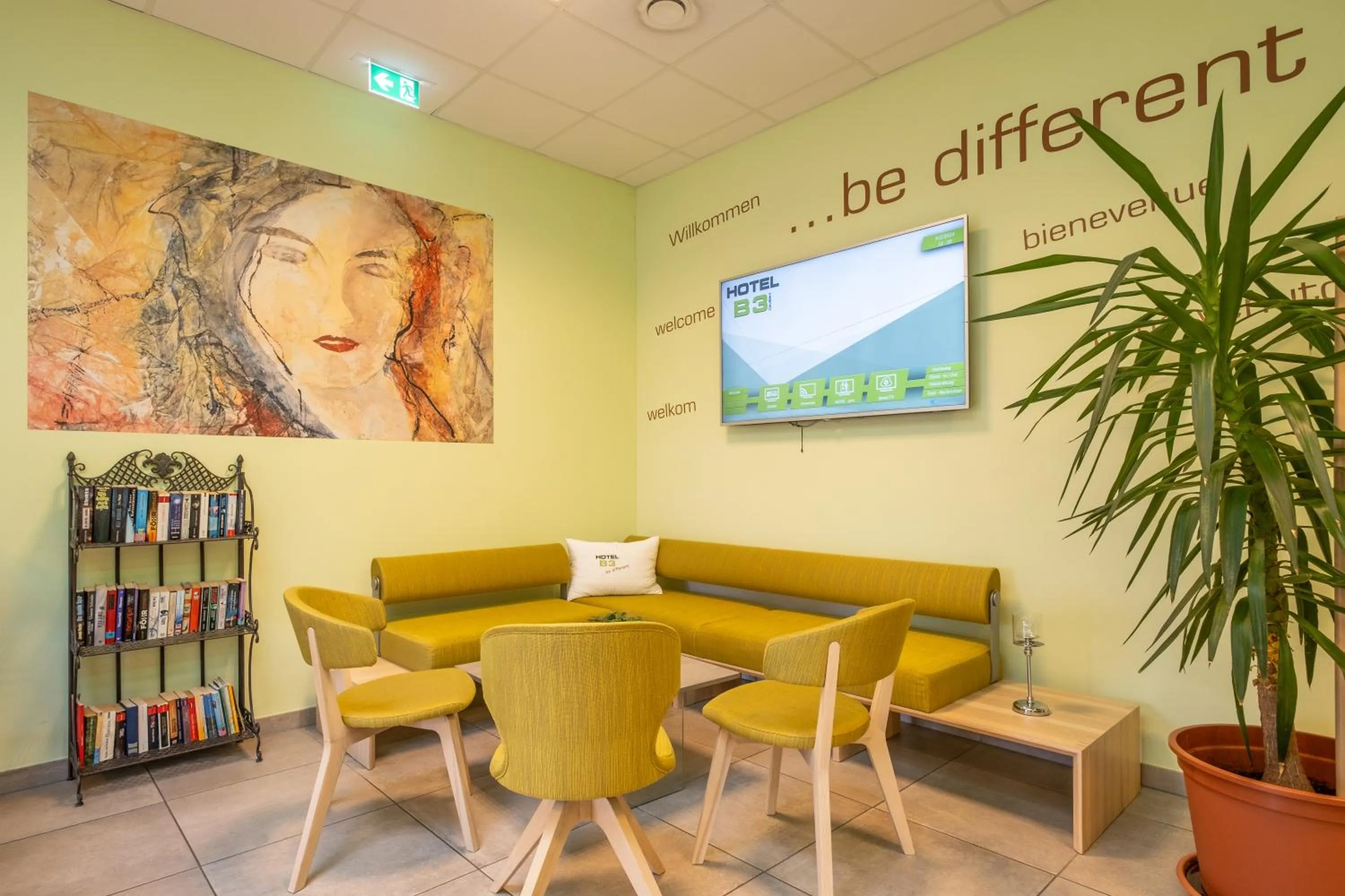 Seating area in Hotel B3 GmbH