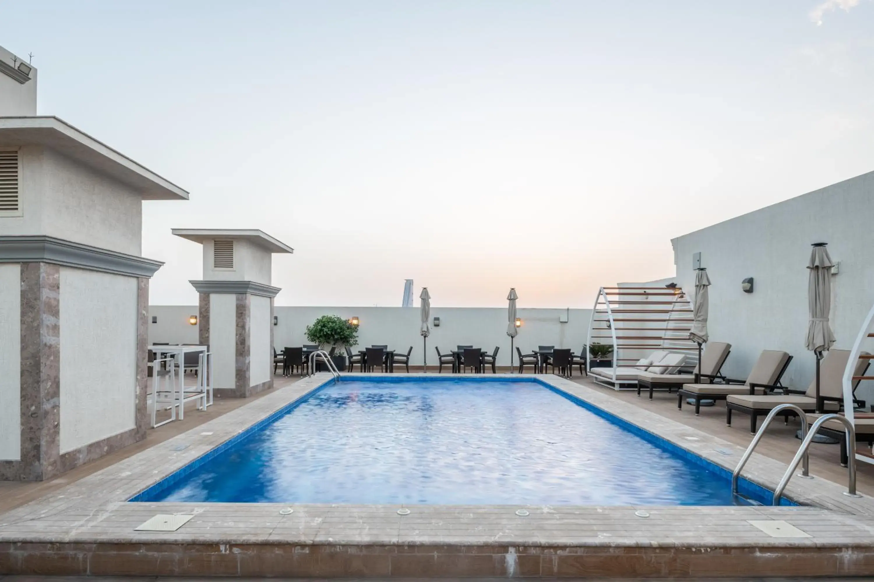 Swimming pool in Landmark Hotels & Suites - Formerly Qamar Hotel Swimming pool in Landmark Hotels & Suites - Formerly Qamar Hotel