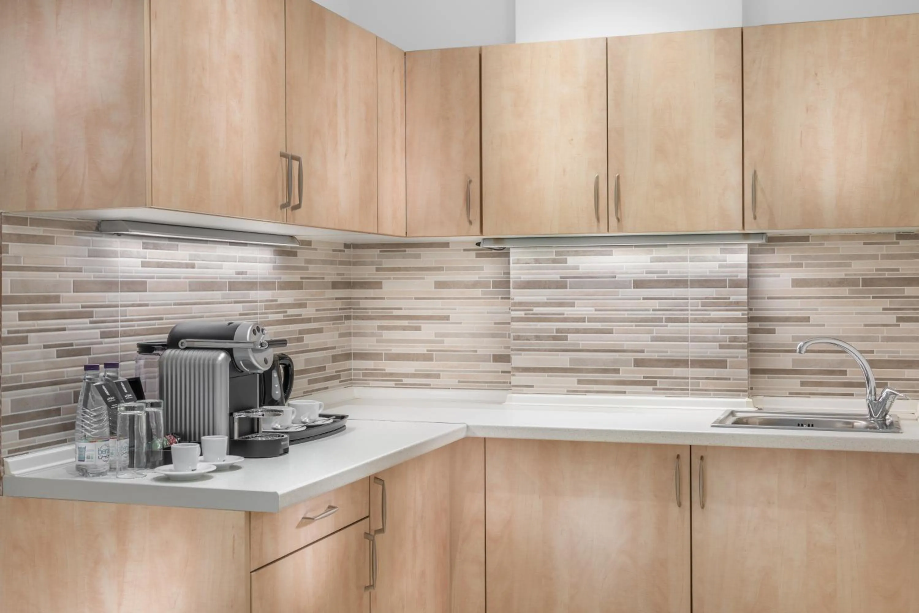 Kitchen or kitchenette in Landmark Hotels & Suites - Formerly Qamar Hotel