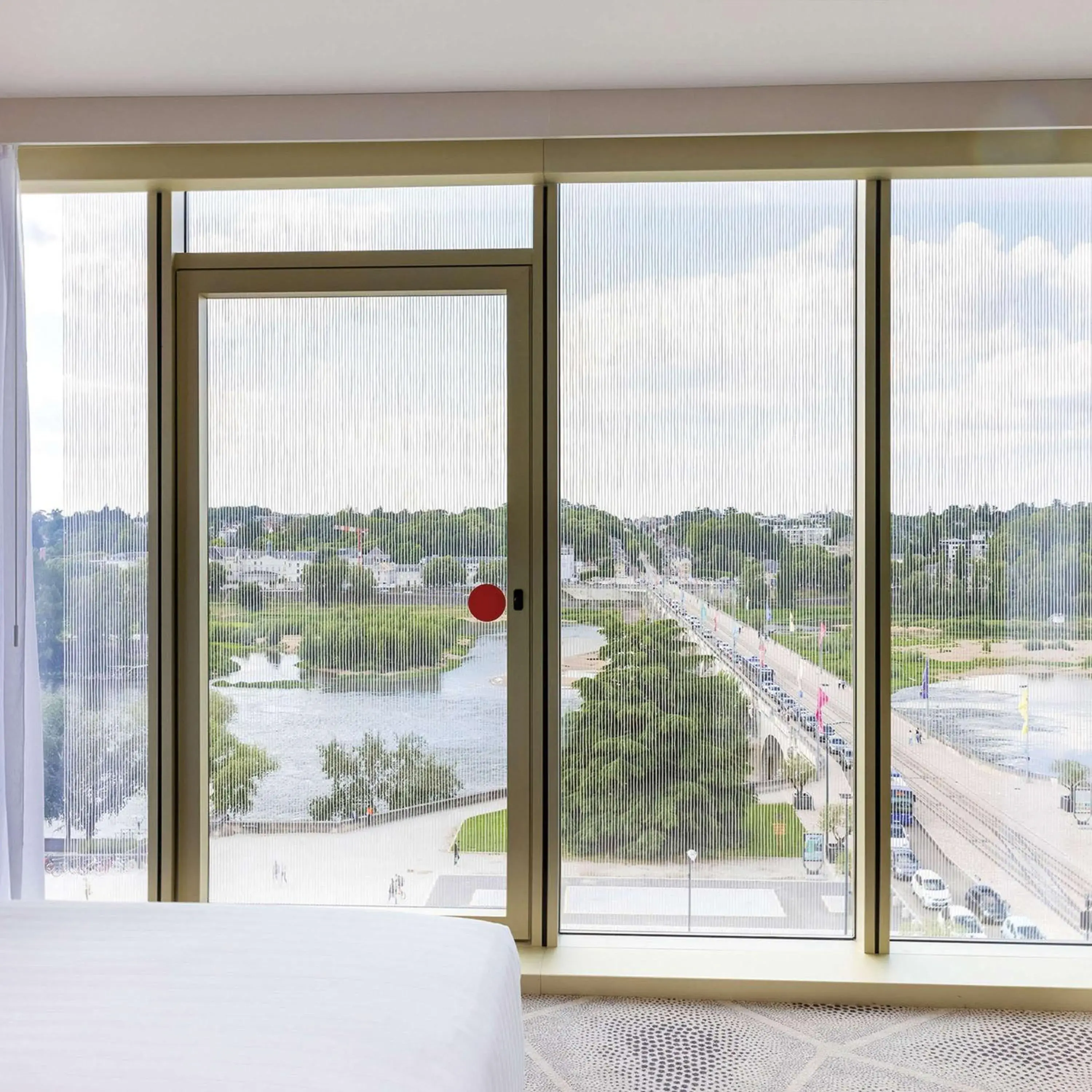 King Room with View in Hilton Garden Inn Tours Centre, France King Room with View in Hilton Garden Inn Tours Centre, France