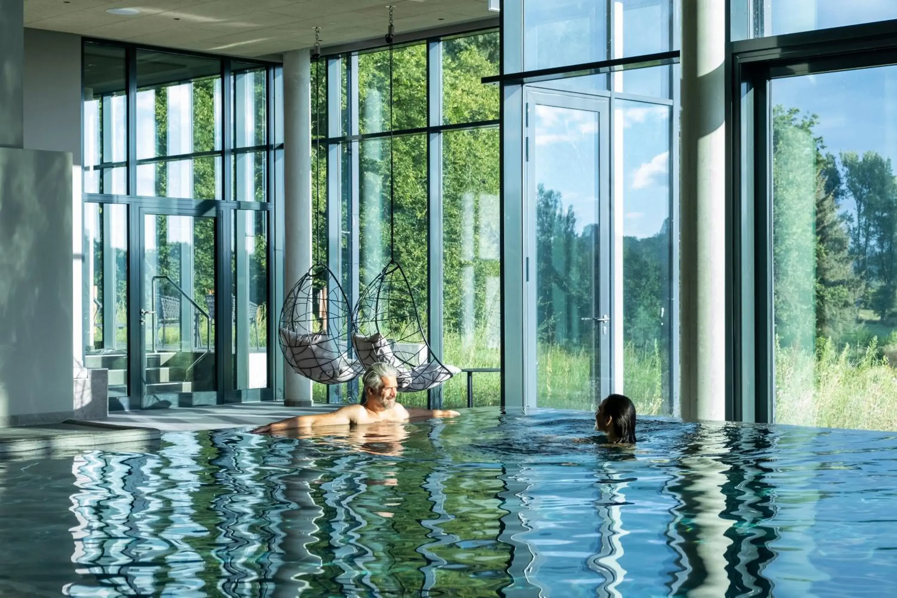 Swimming pool in Hotel Breitenburg Swimming pool in Hotel Breitenburg