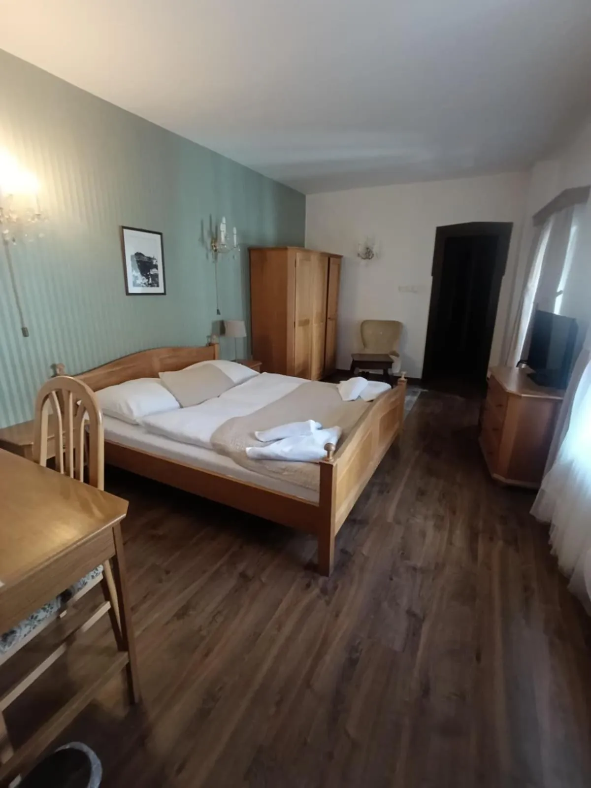 Bed in Hotel Salamander - Garni