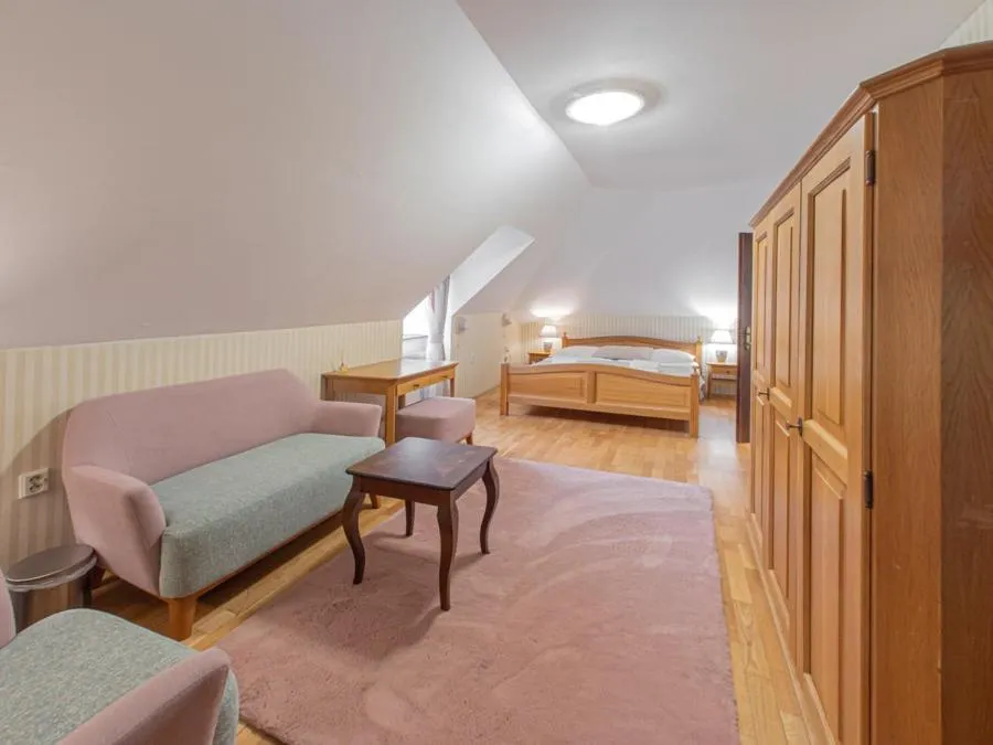 Bed in Hotel Salamander - Garni