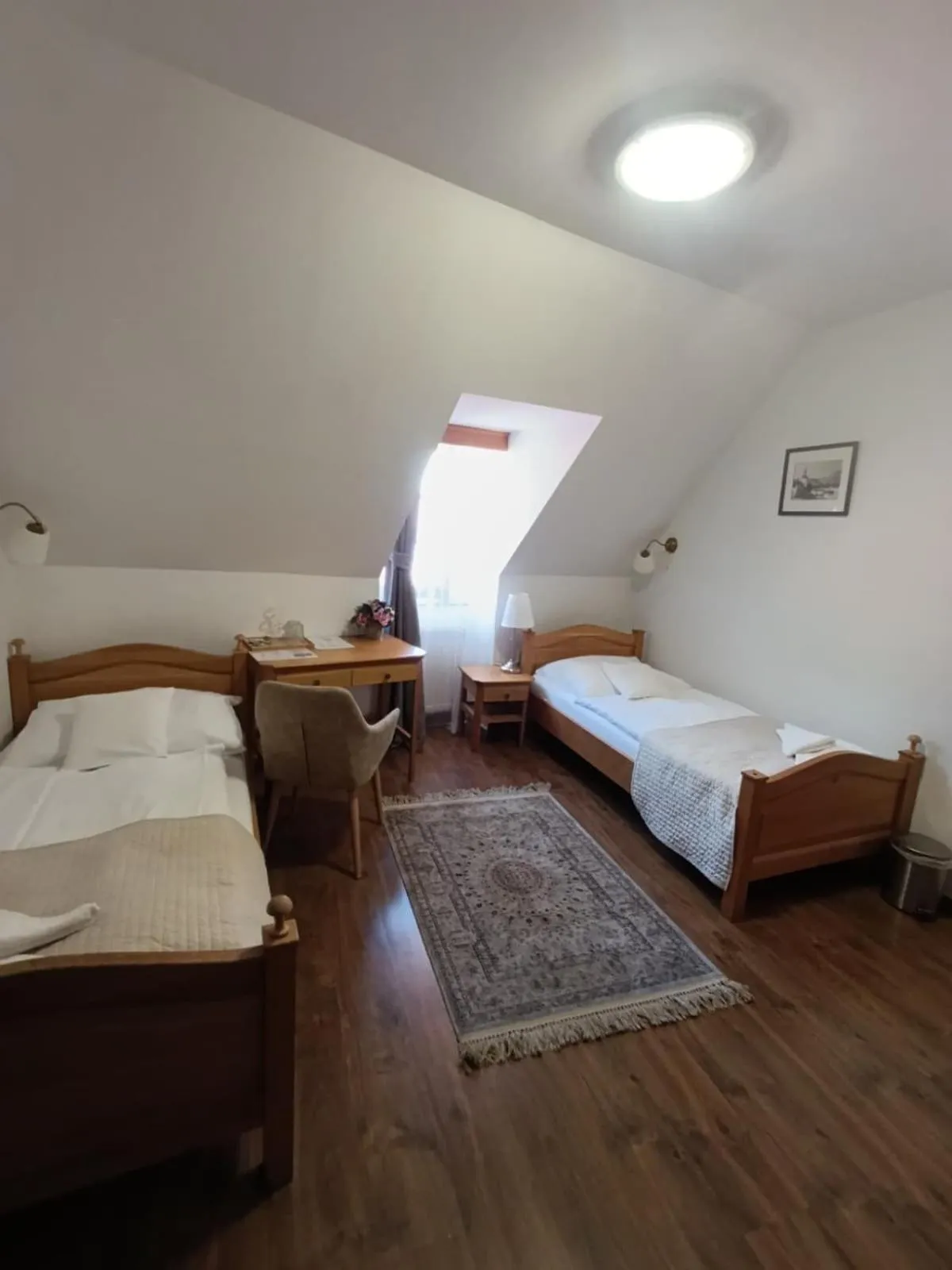 Bed in Hotel Salamander - Garni