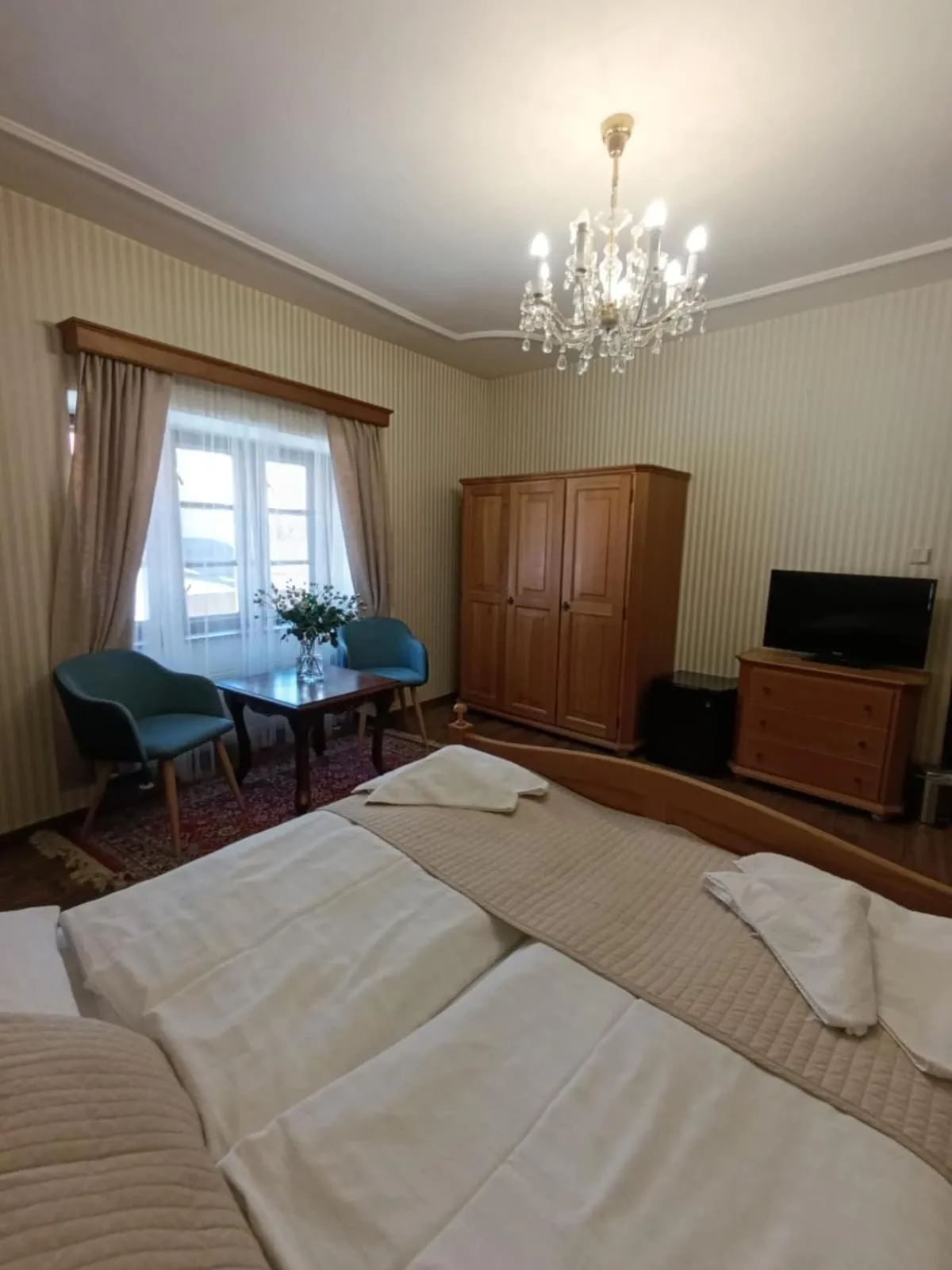 Bed in Hotel Salamander - Garni