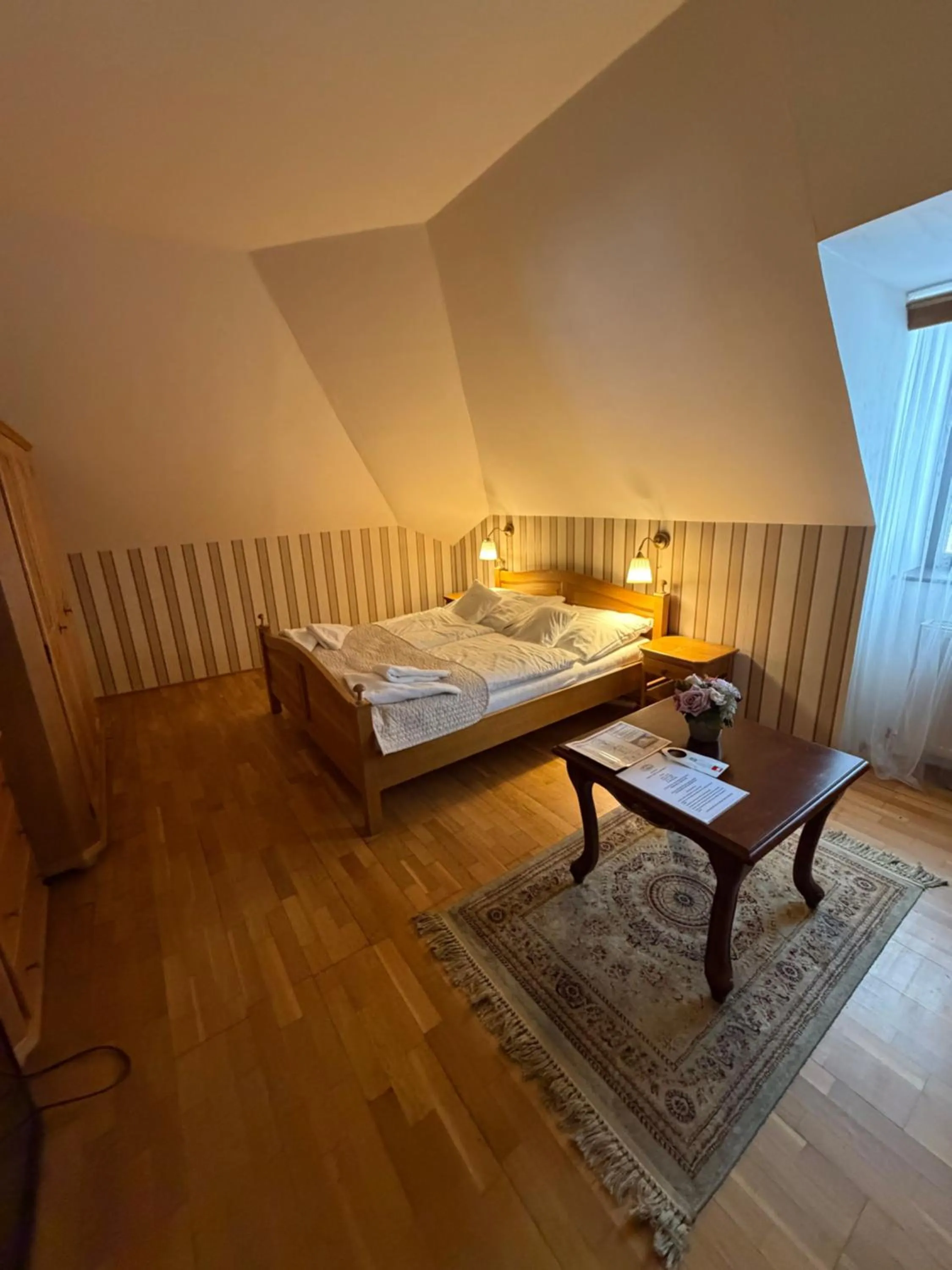 Bed in Hotel Salamander - Garni