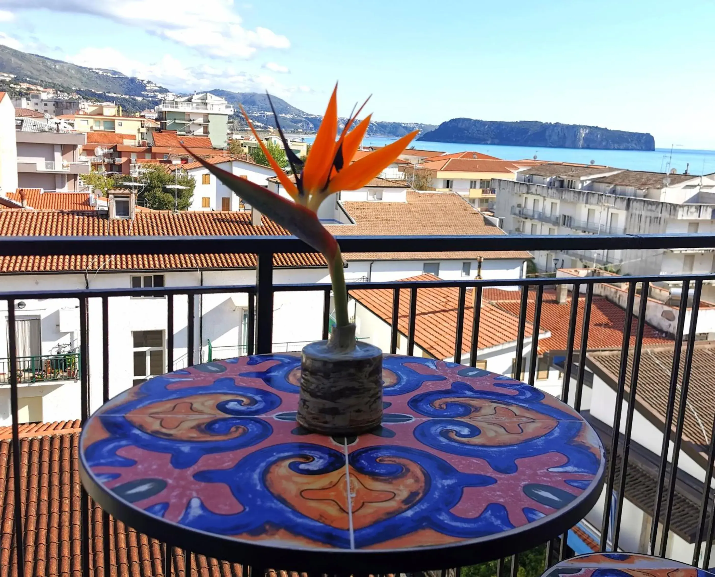 Double Room with Balcony and Sea View in Hotel TEA - Praia a Mare Double Room with Balcony and Sea View in Hotel TEA - Praia a Mare