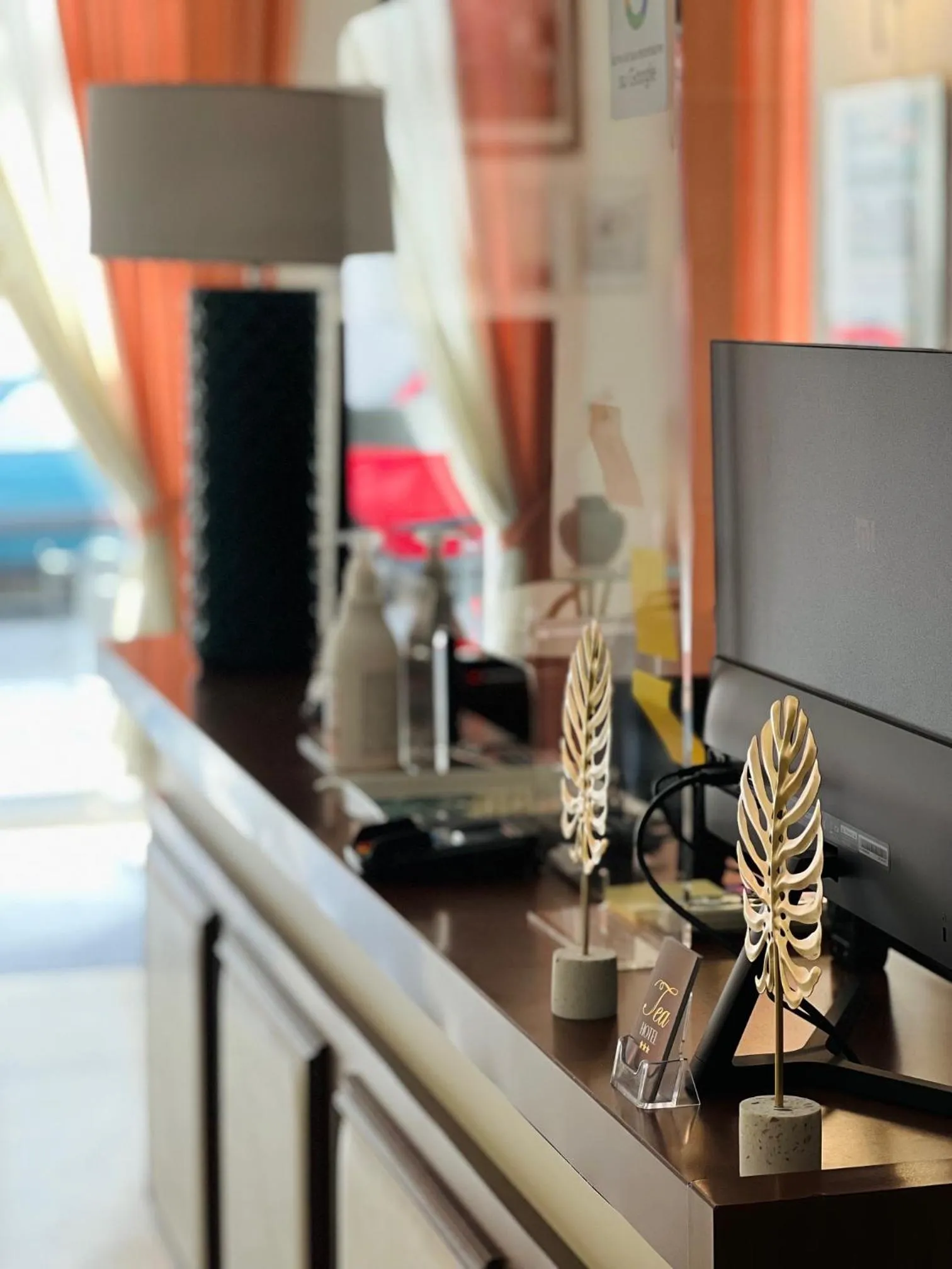 Lobby or reception in Hotel TEA - Praia a Mare