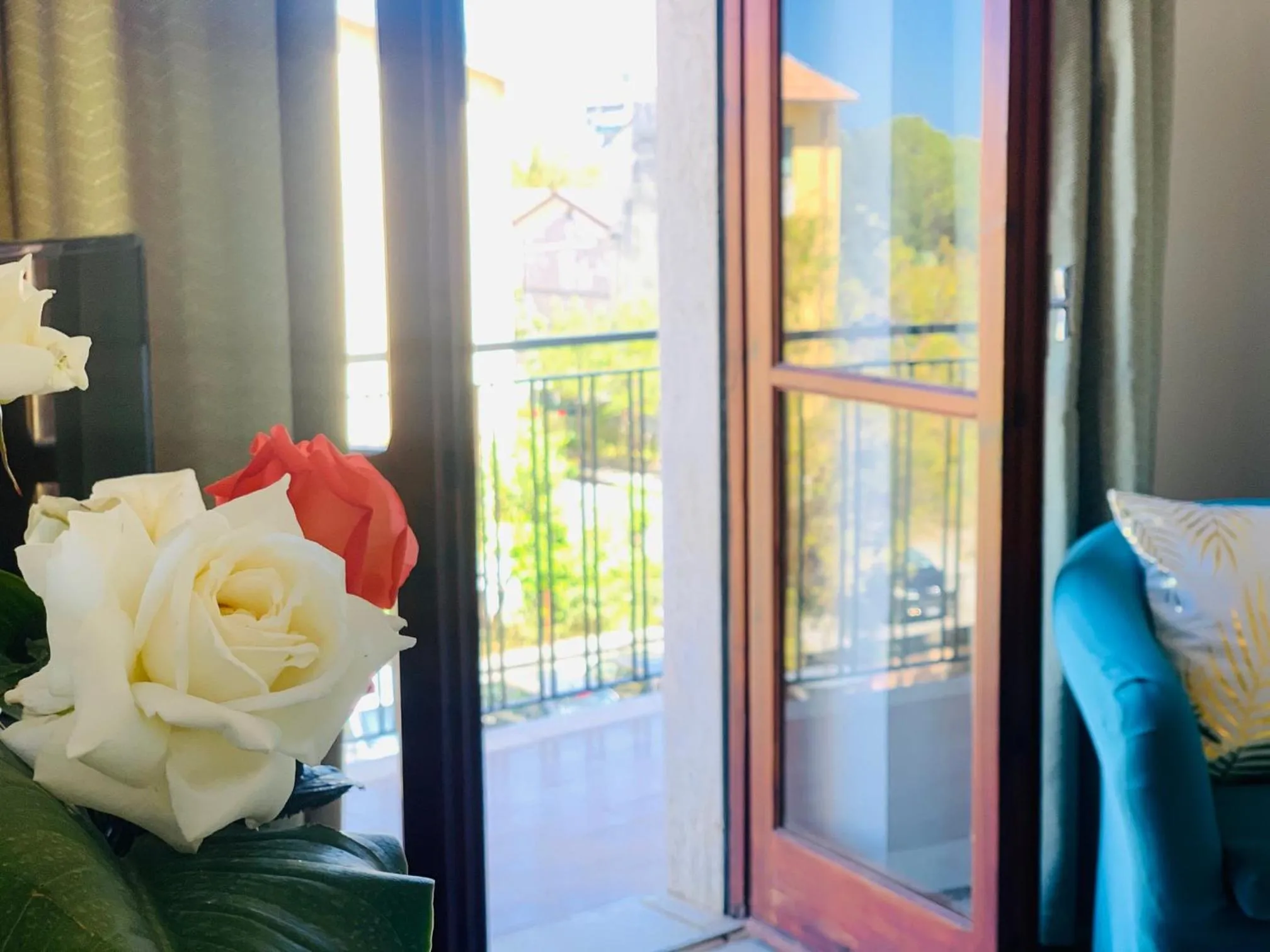 Balcony/Terrace in Hotel TEA - Praia a Mare