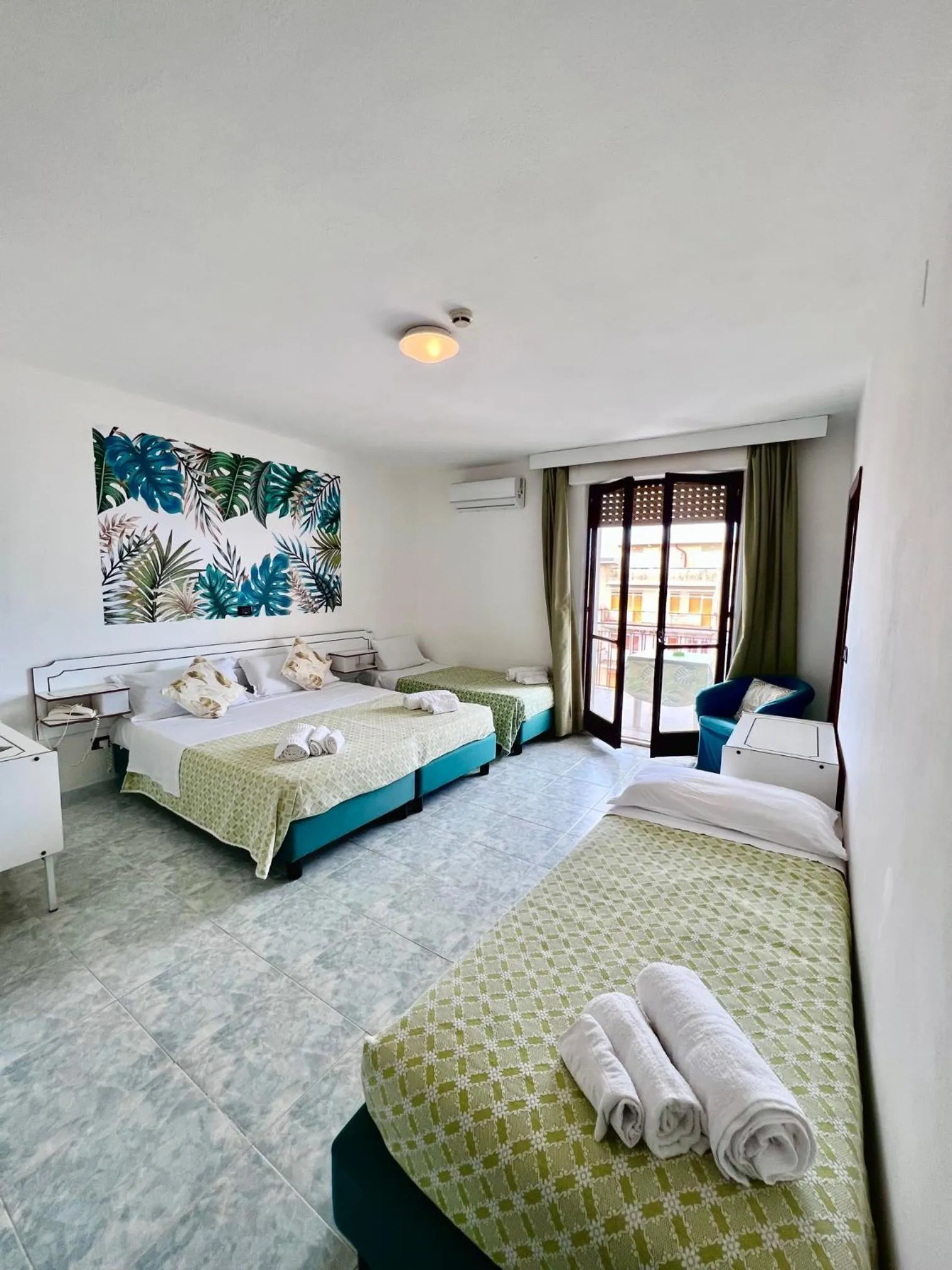 Bedroom, Bed in Hotel TEA - Praia a Mare