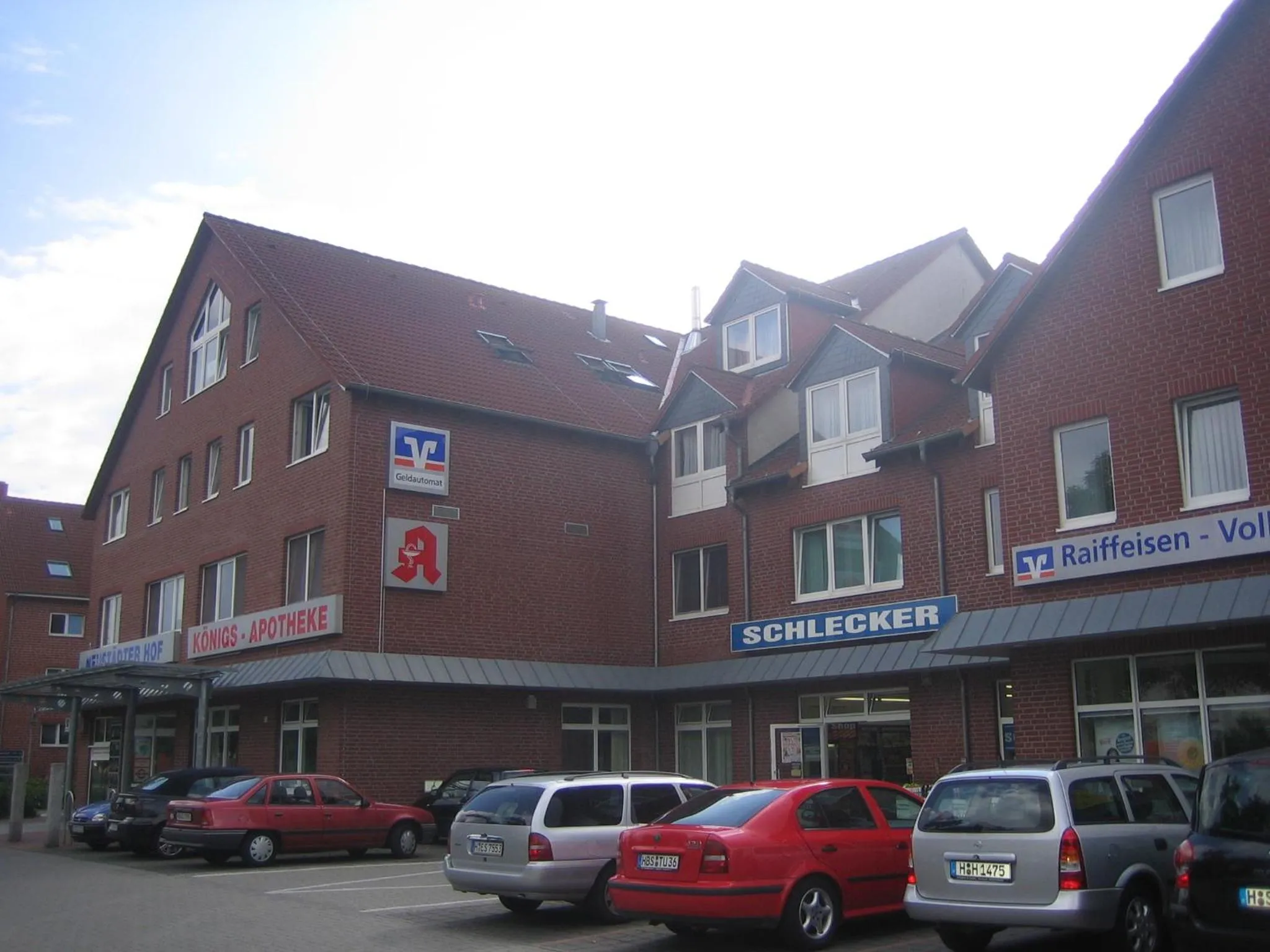 Property building in Neustädter Hof Hotel Garni
