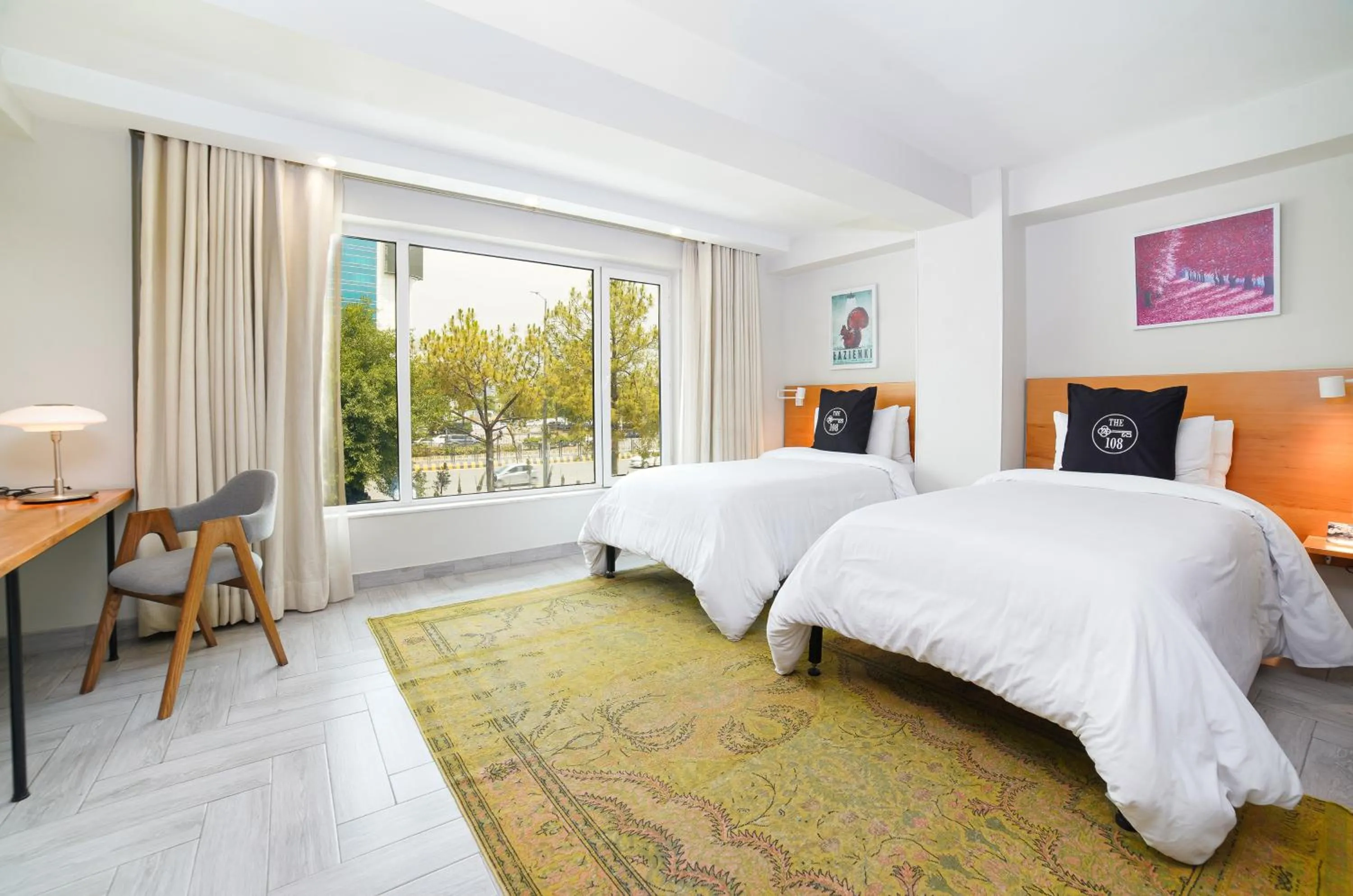 Family Room with Mountain View - single occupancy in The 108 Hotel