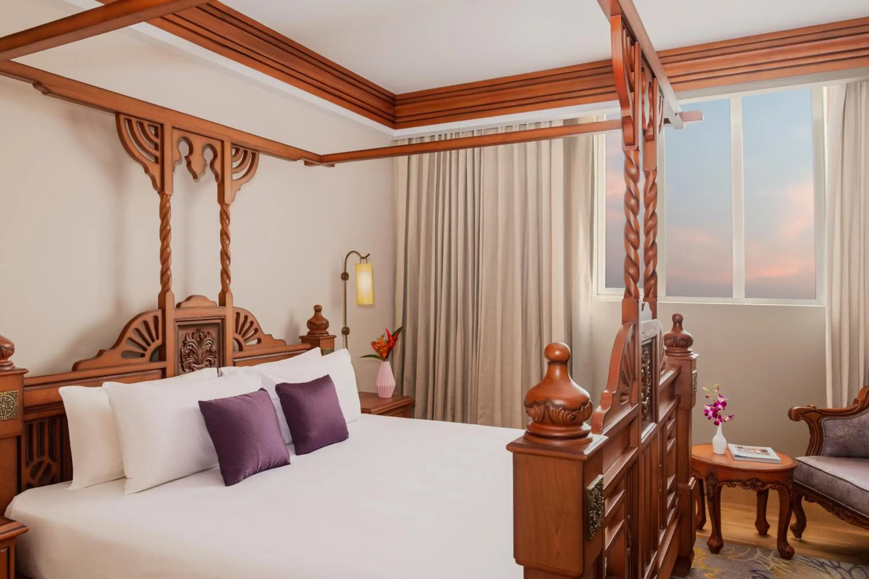 Bed in Vivanta Thiruvananthapuram Bed in Vivanta Thiruvananthapuram