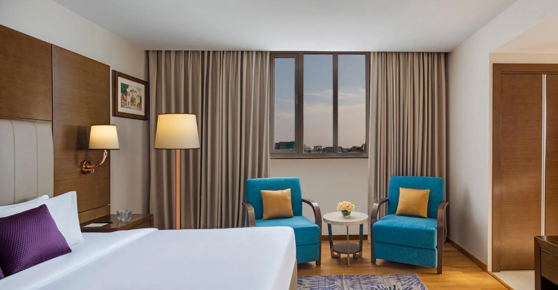 Bedroom, Bed in Vivanta Thiruvananthapuram