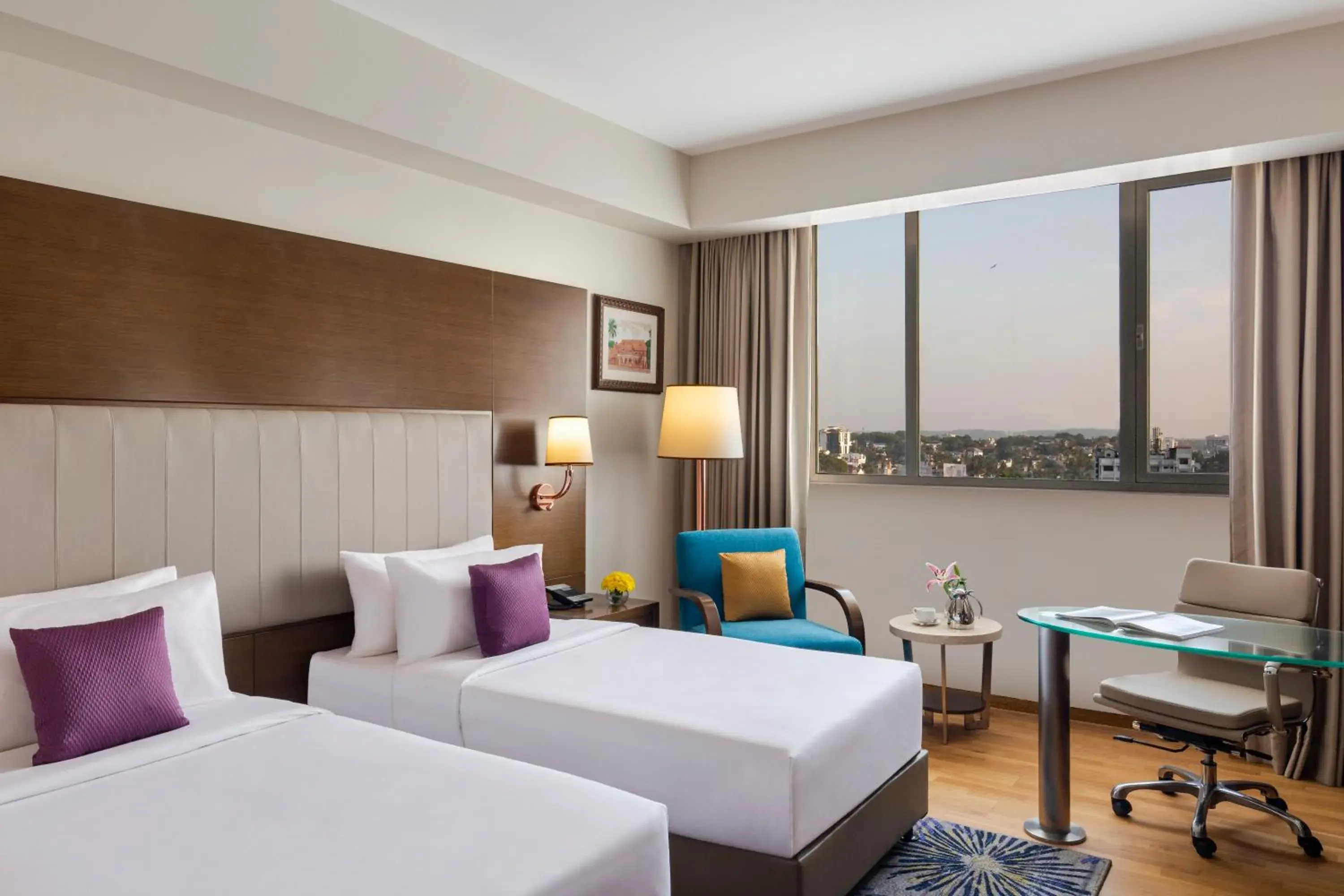 Photo of the whole room, Bed in Vivanta Thiruvananthapuram Photo of the whole room, Bed in Vivanta Thiruvananthapuram