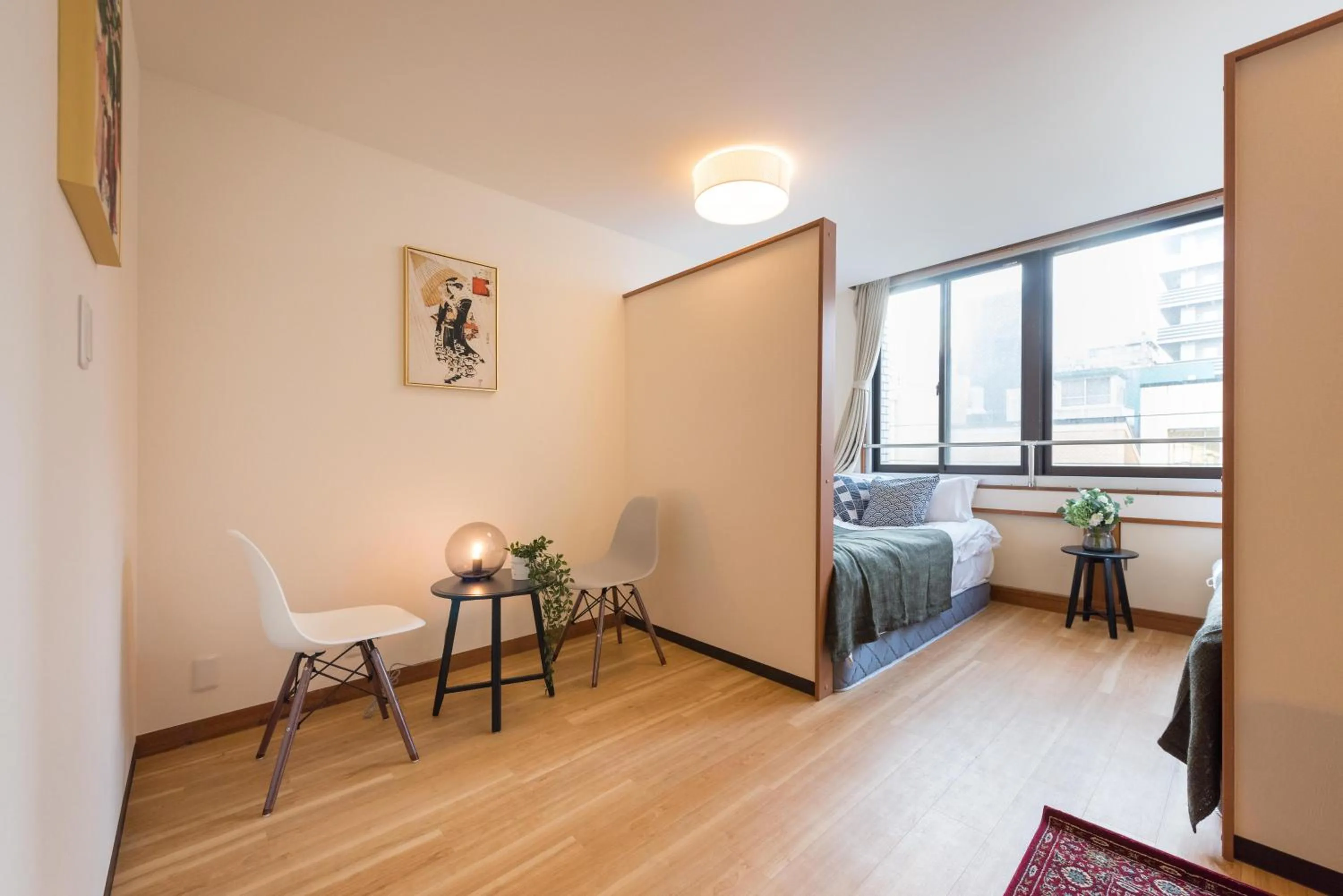 Bed in TORA HOTEL Tokyo Ueno 寅ホテル 上野 D