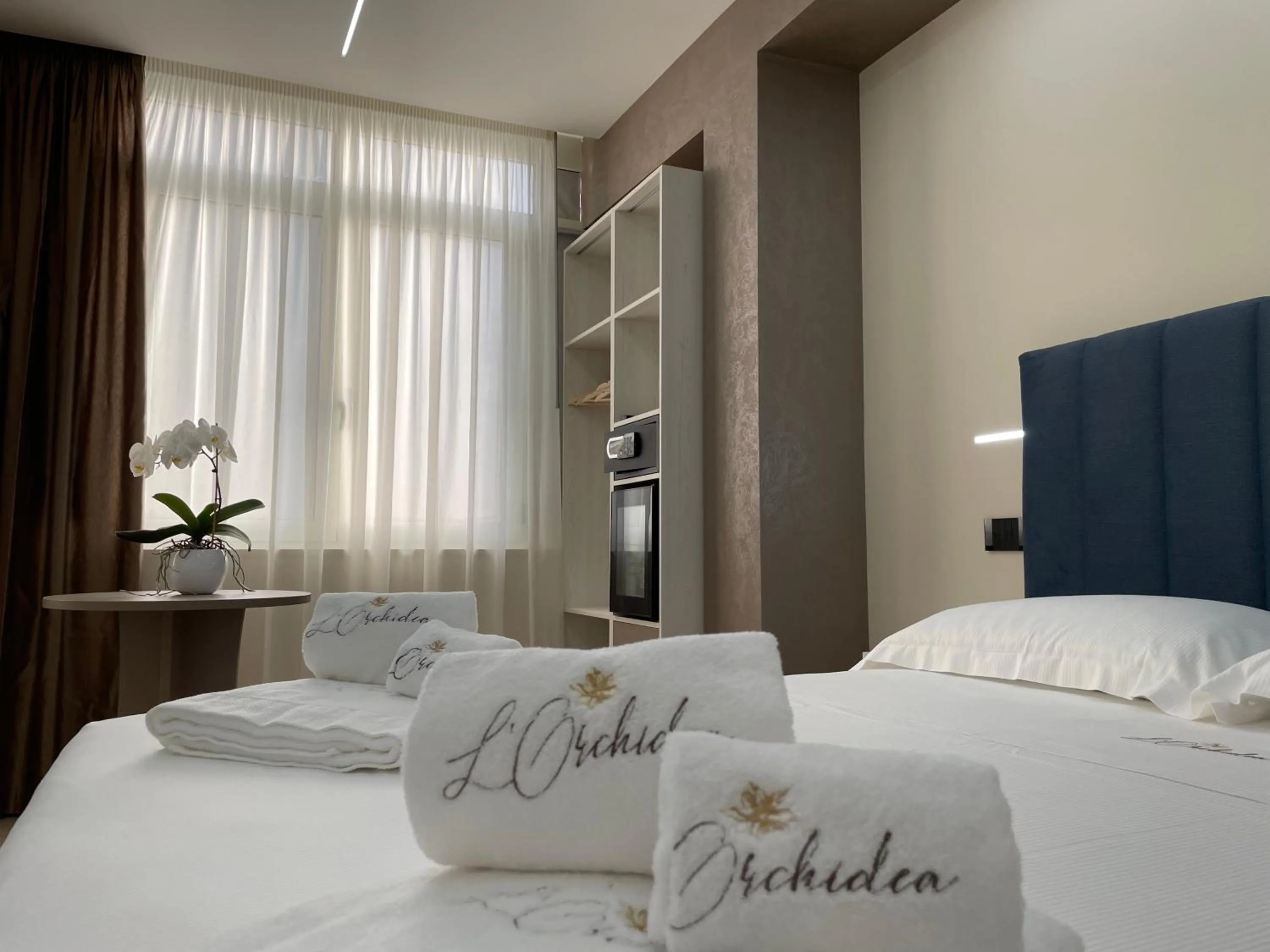 Bed in B&B L'Orchidea