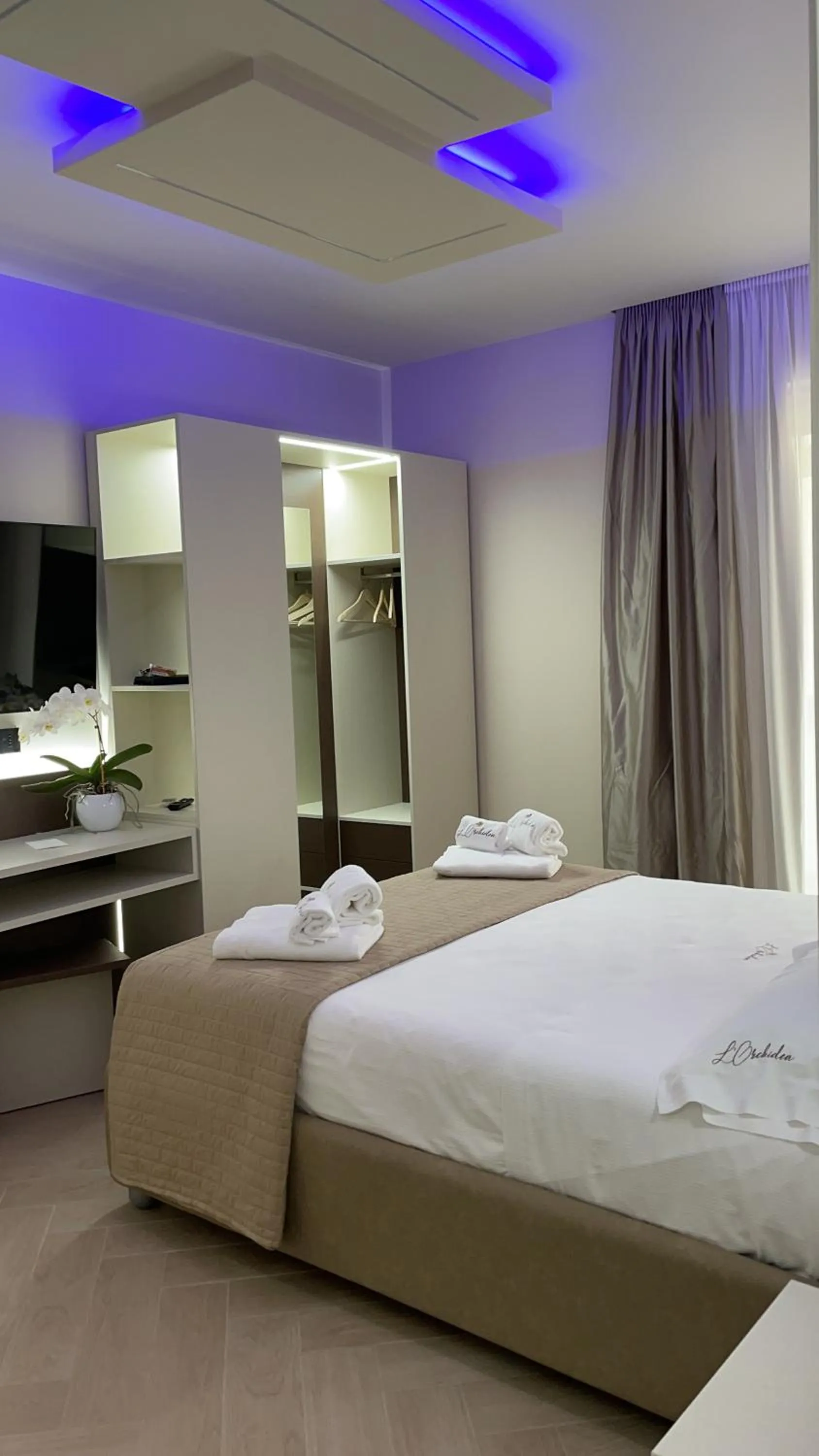 Bed in B&B L'Orchidea