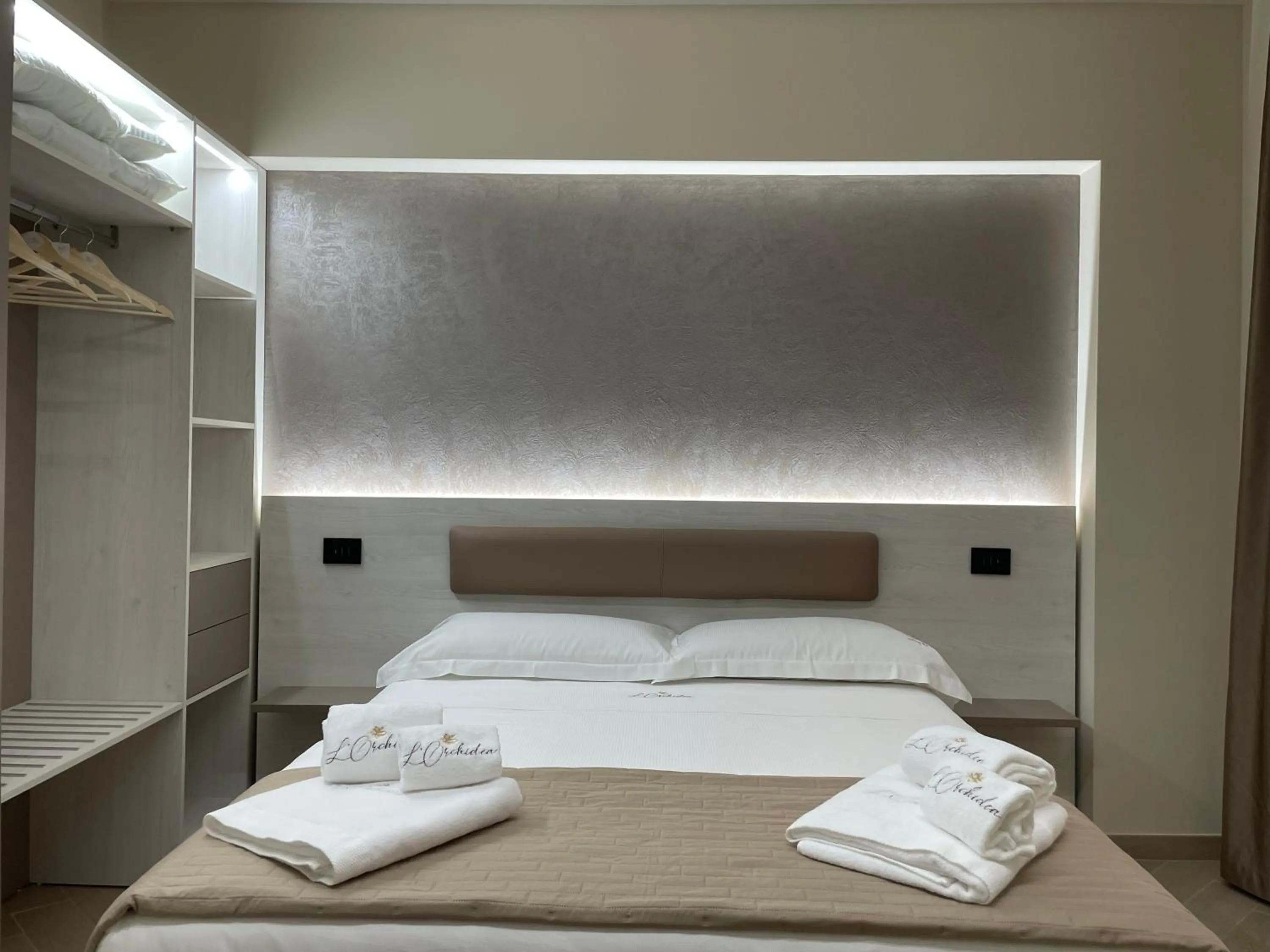 Bed in B&B L'Orchidea