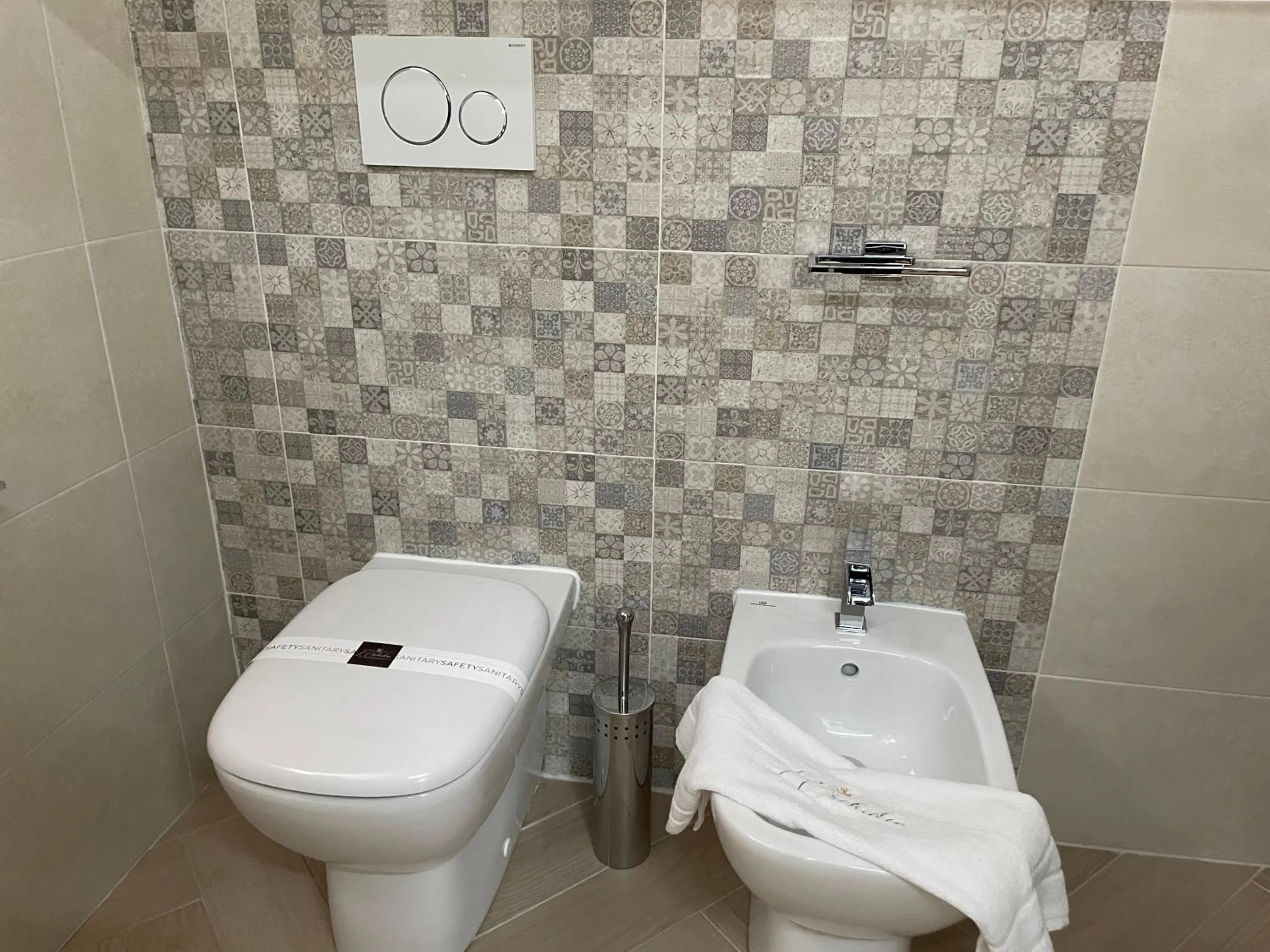 Bathroom in B&B L'Orchidea