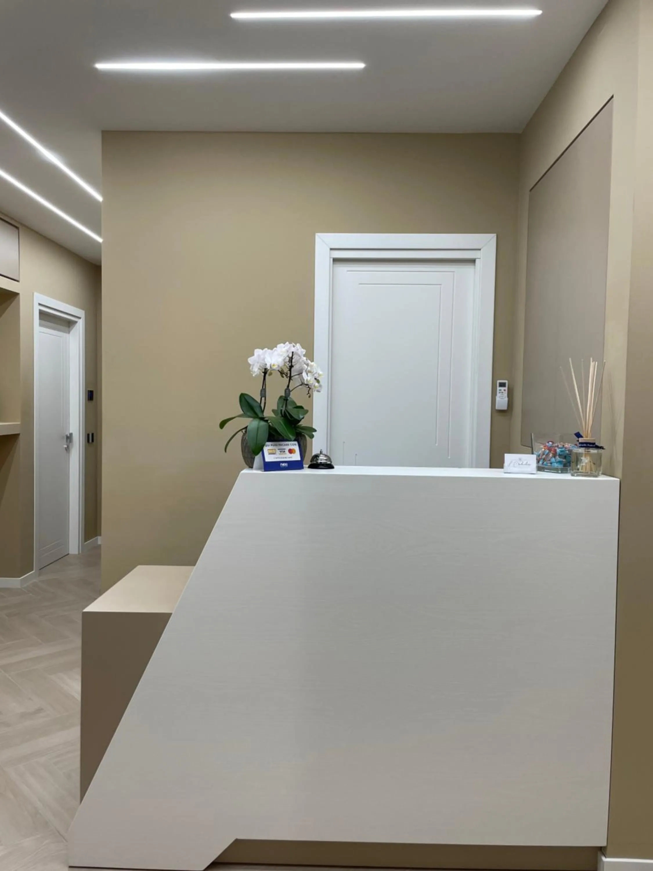 Lobby or reception in B&B L'Orchidea