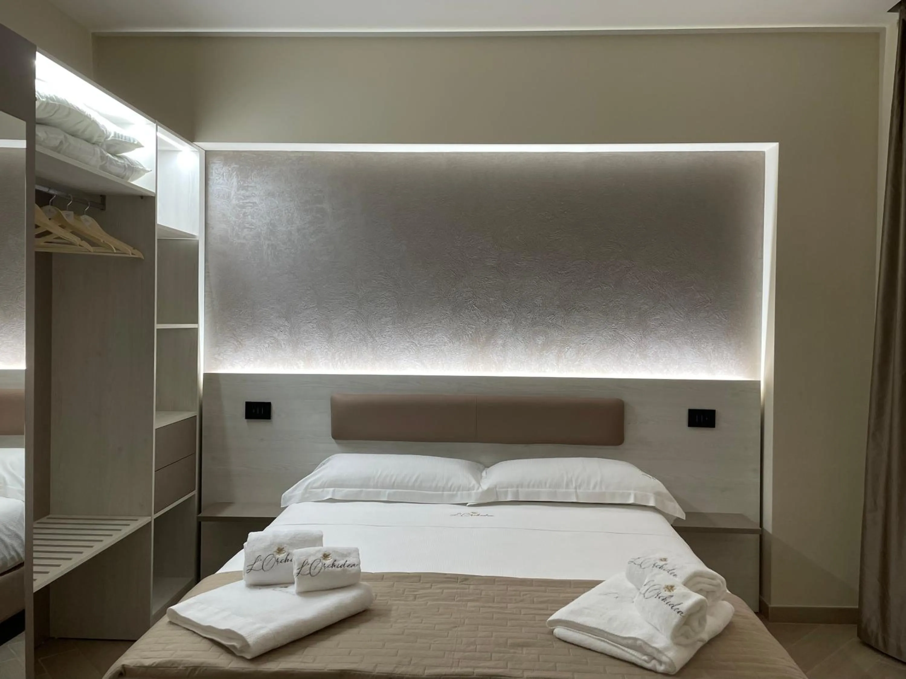 Bed in B&B L'Orchidea