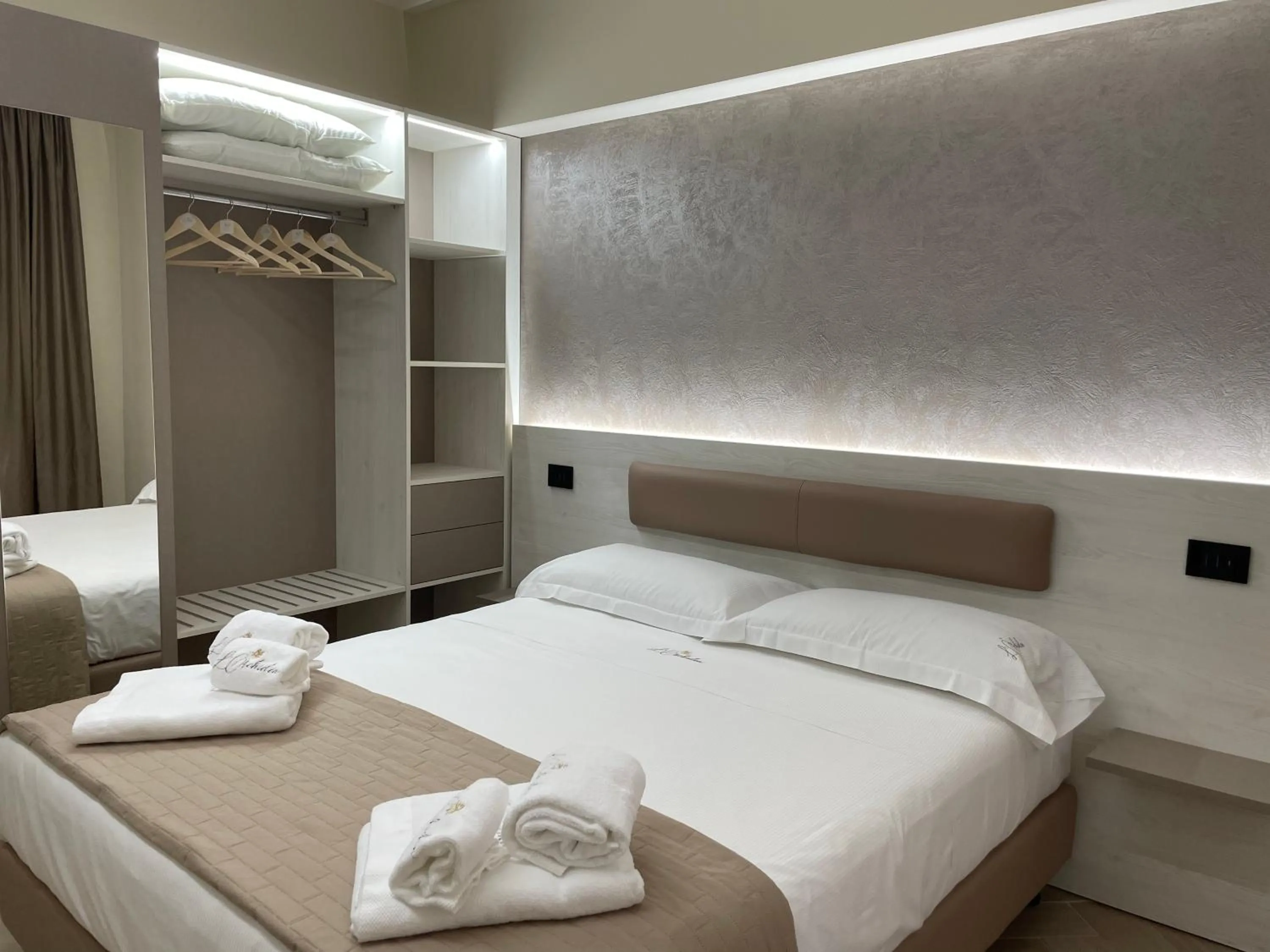 Bed in B&B L'Orchidea