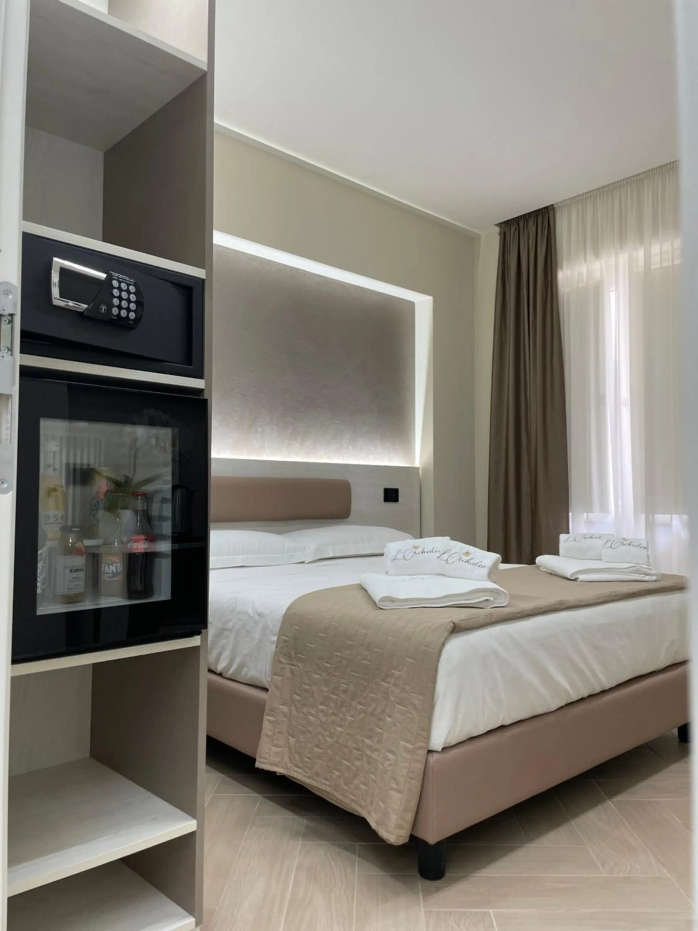 Bed in B&B L'Orchidea