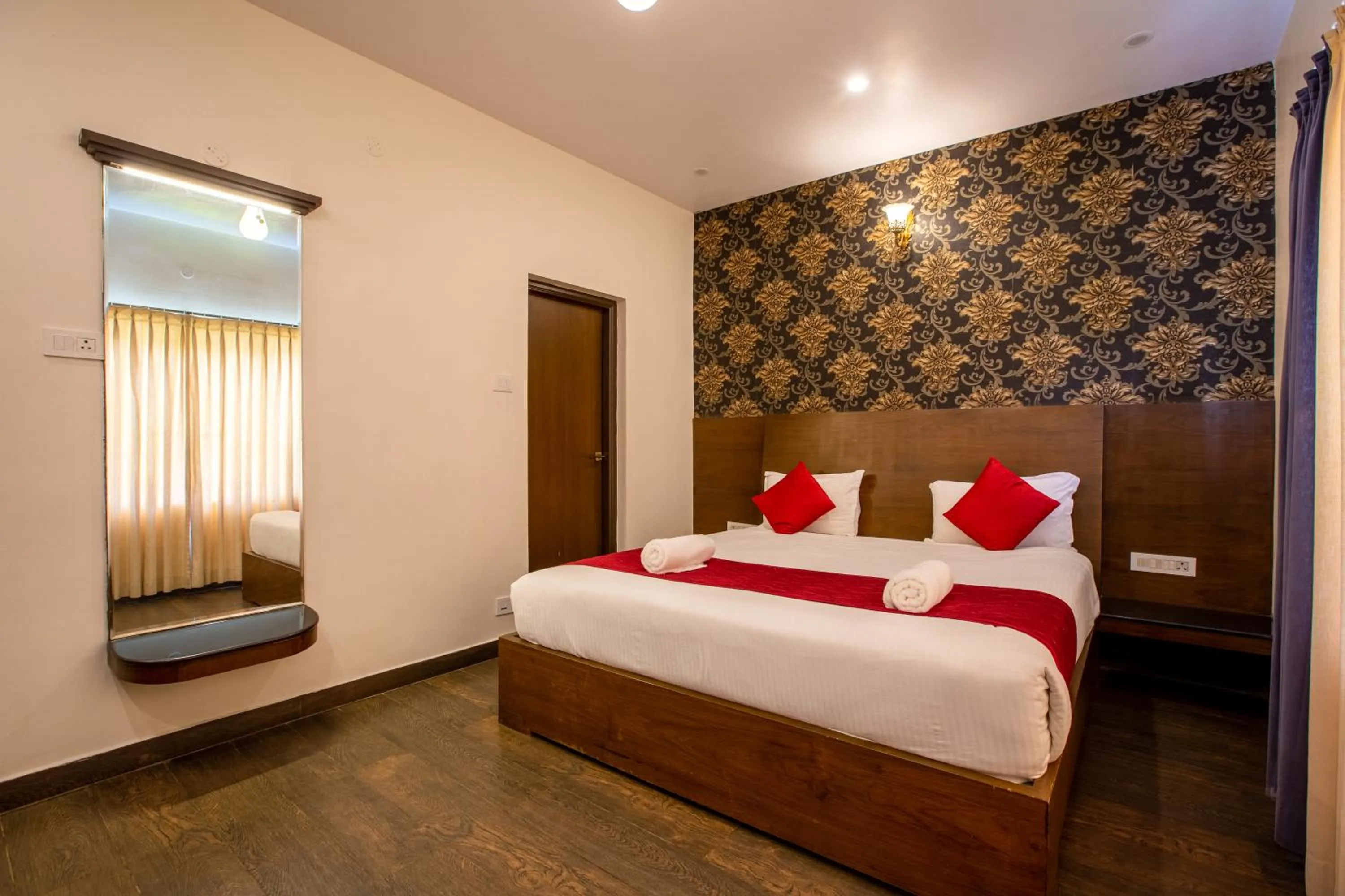 Photo of the whole room, Bed in The Baron