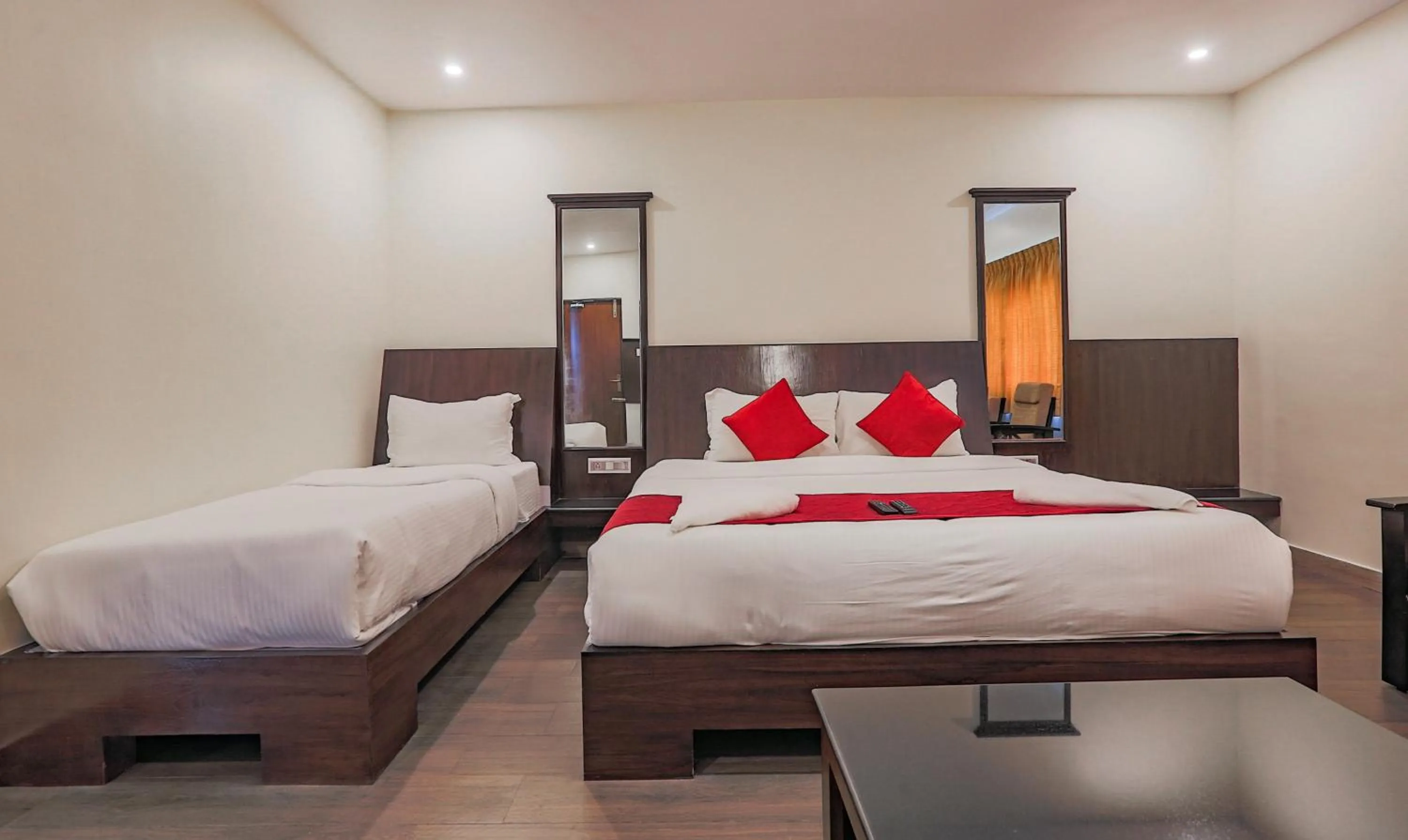 Photo of the whole room, Bed in The Baron