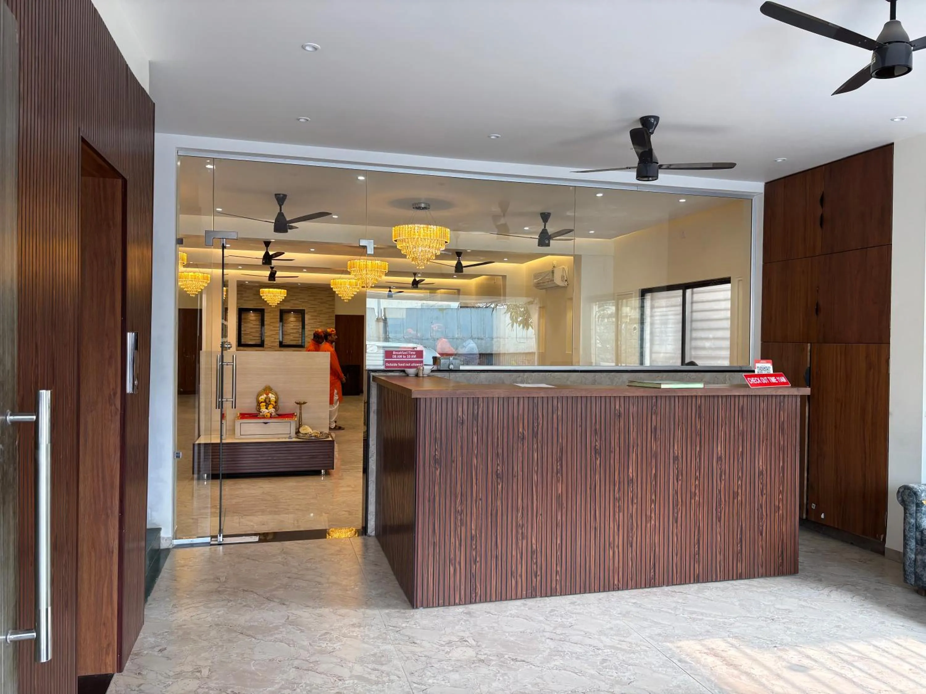 Lobby or reception in Hotel Rajwada Aurangabad