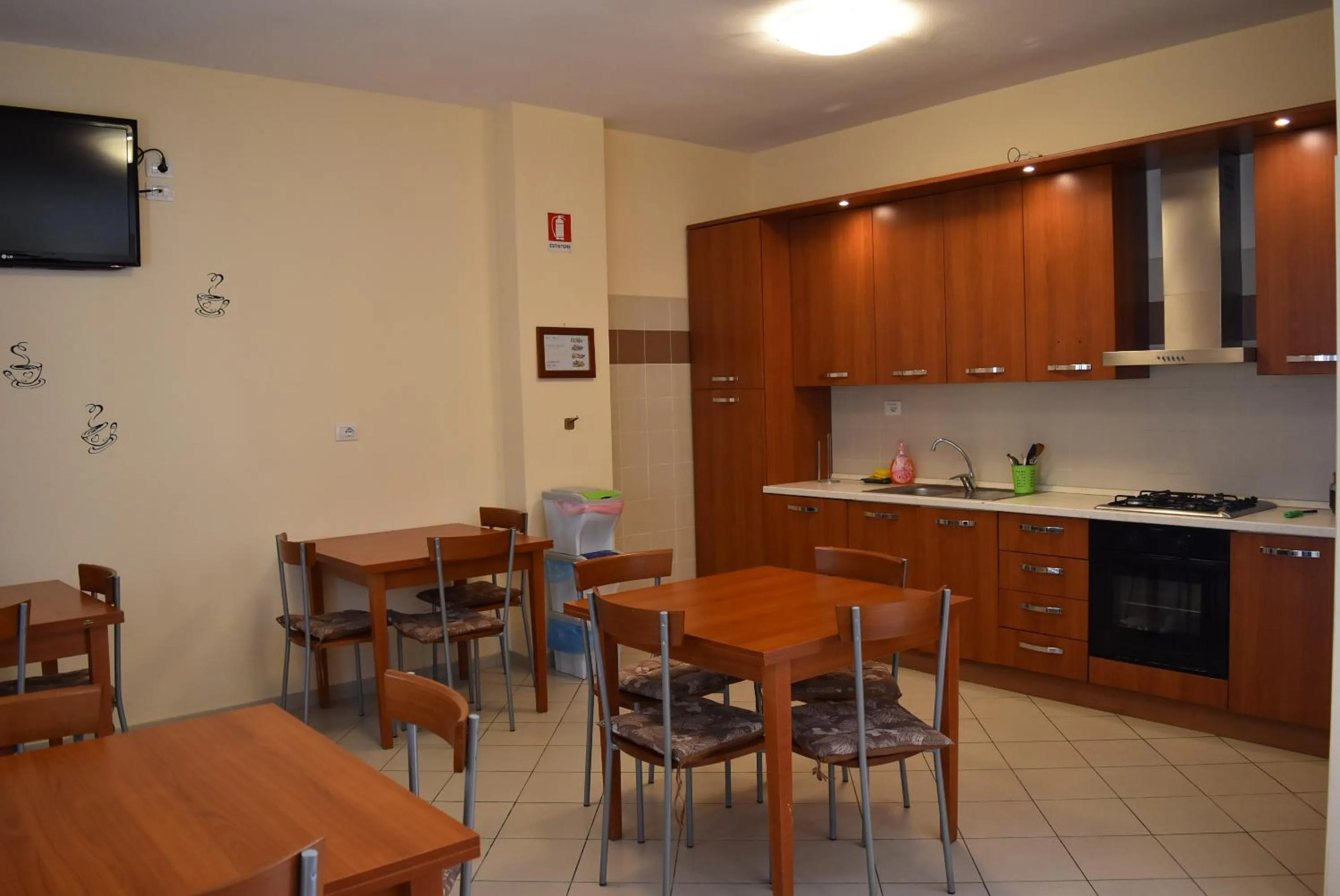 Kitchen or kitchenette in La Dea