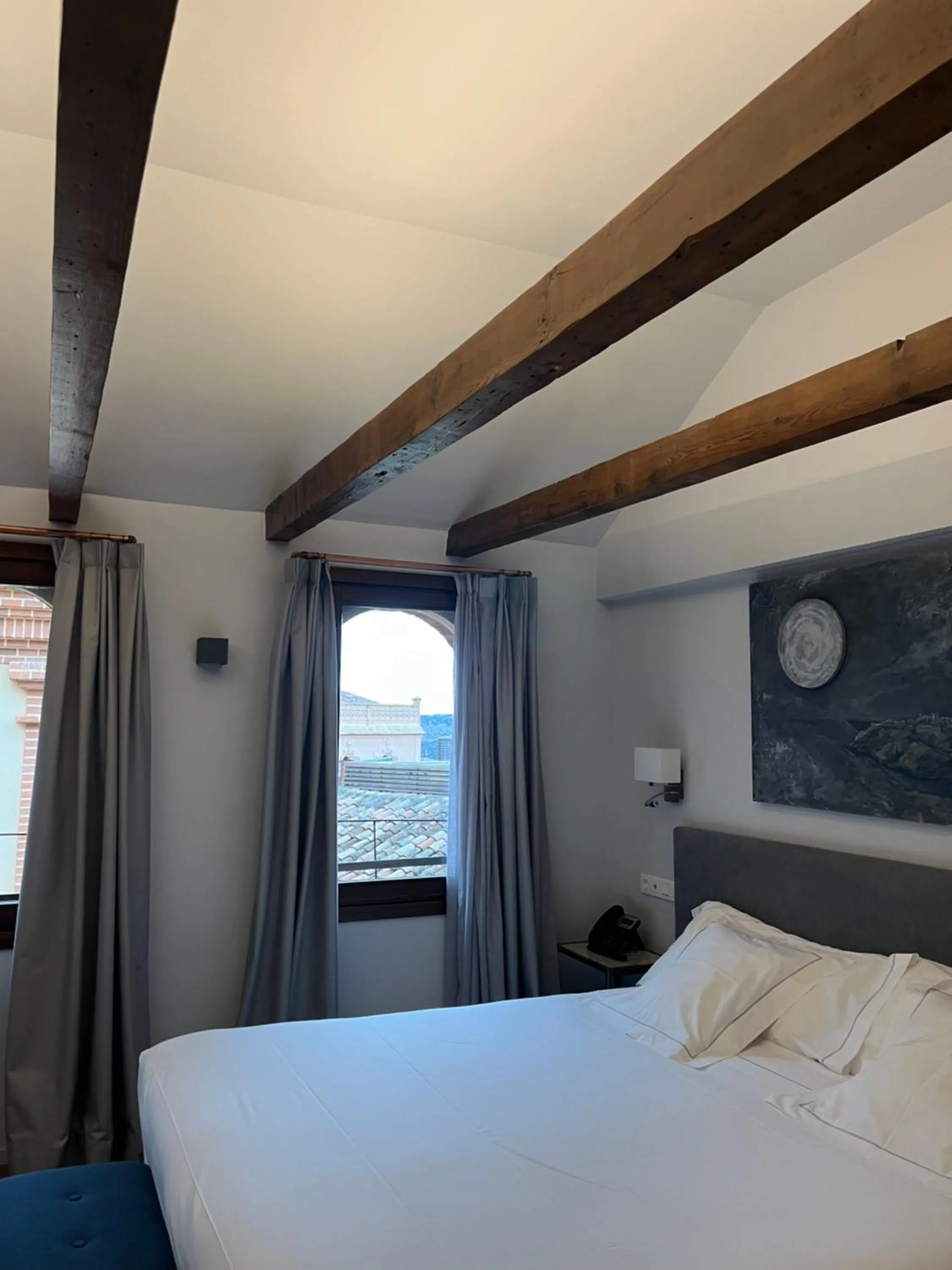 Landmark view, Bed in Hotel Boutique Posada Sillería