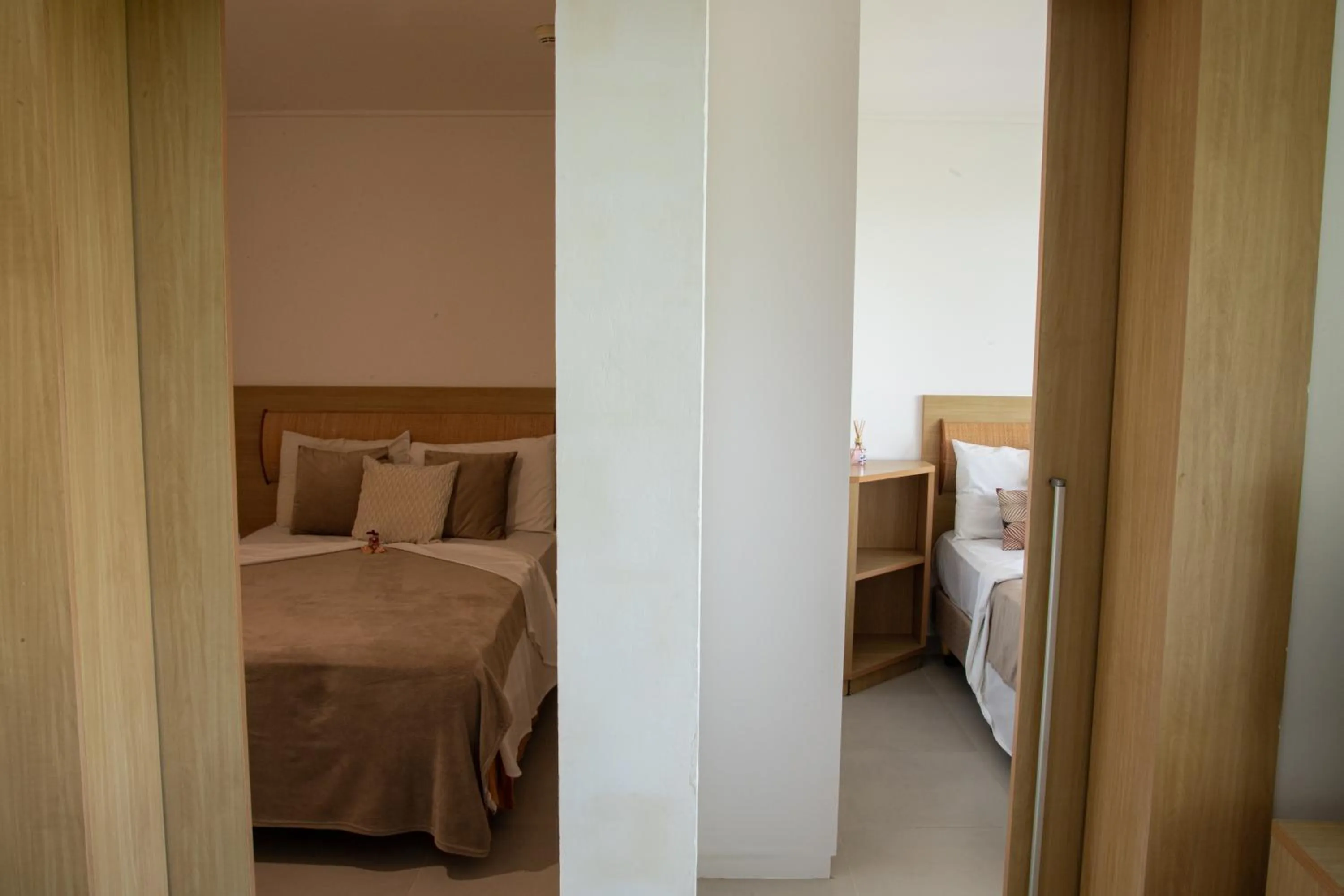 Bed in Beach Class Muro Alto Condomínio Resort By New Time