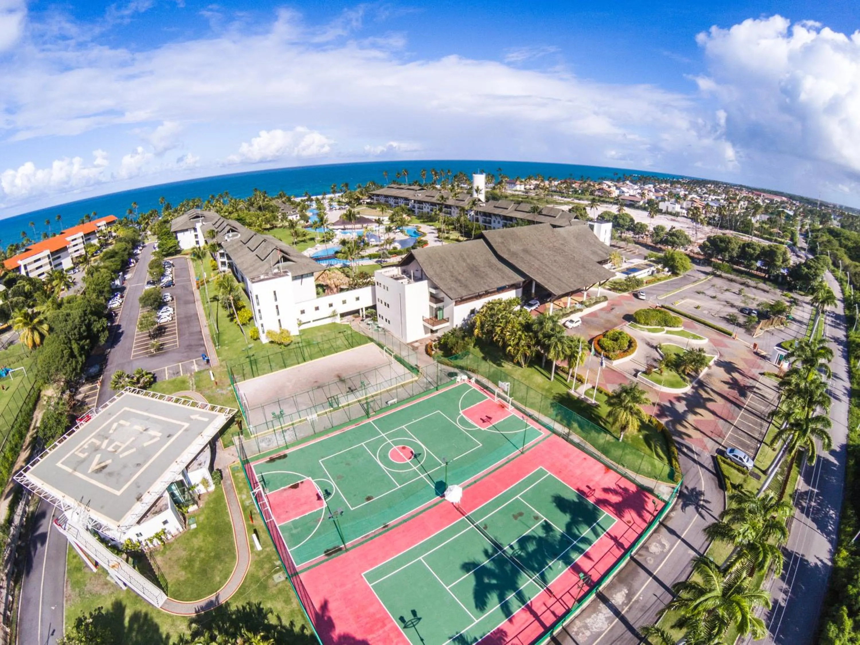 Bird's eye view in Beach Class Muro Alto Condomínio Resort By New Time