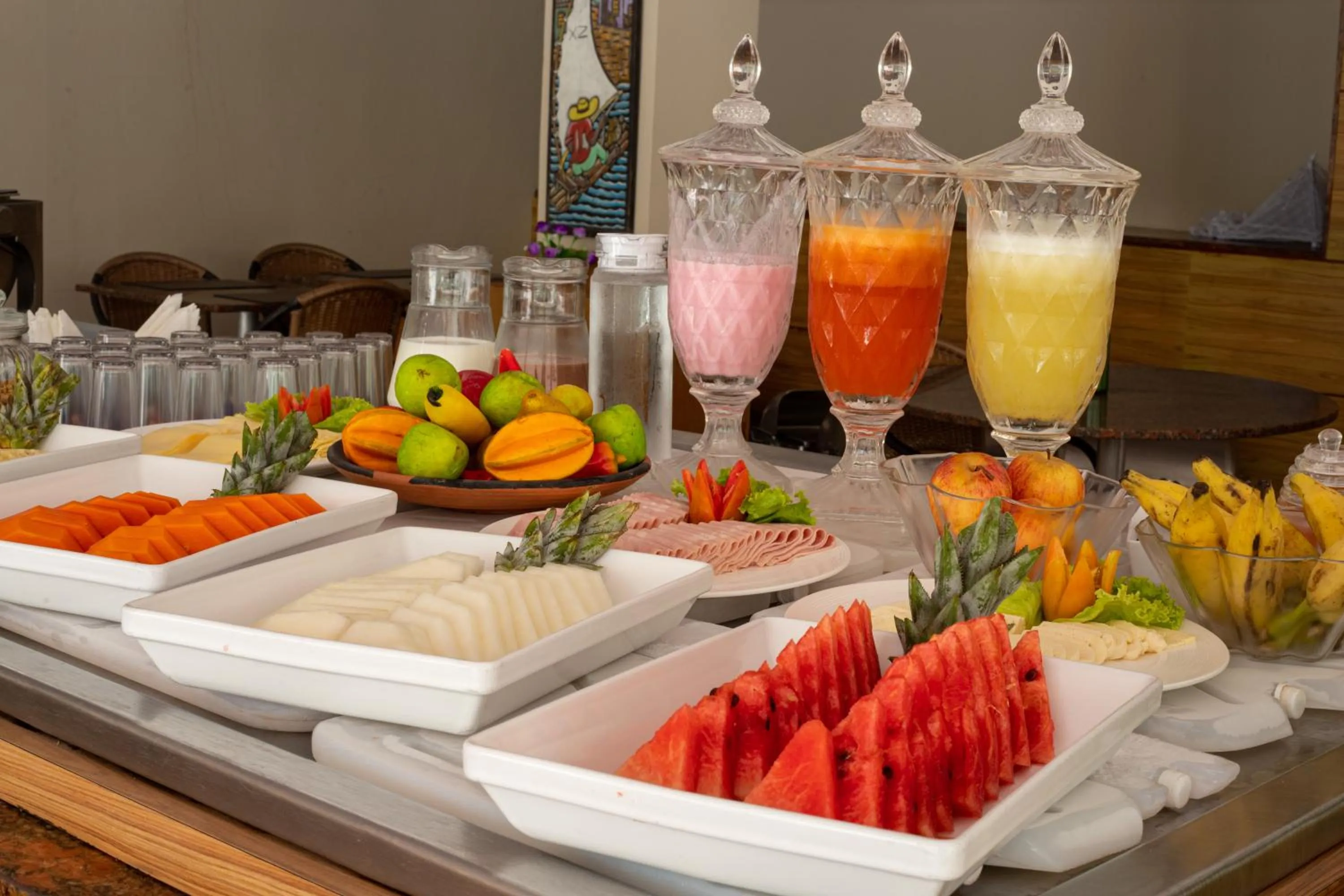 Breakfast in Beach Class Muro Alto Condomínio Resort By New Time