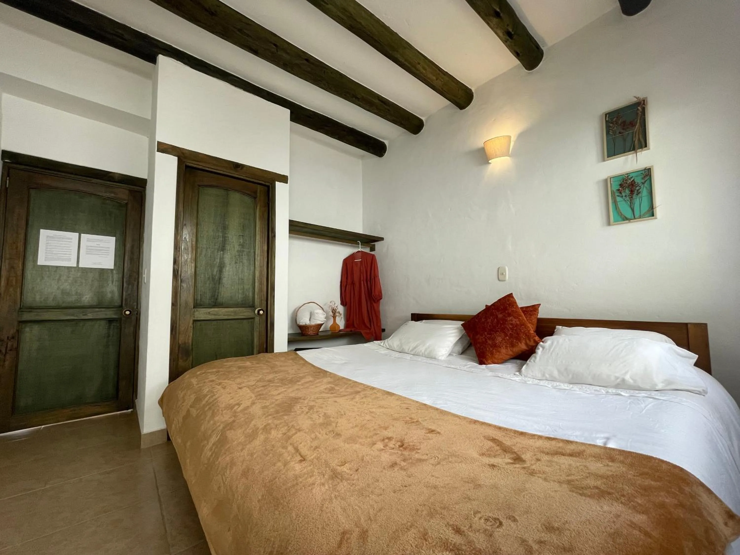 Bedroom in Hotel Verona Villa de Leyva