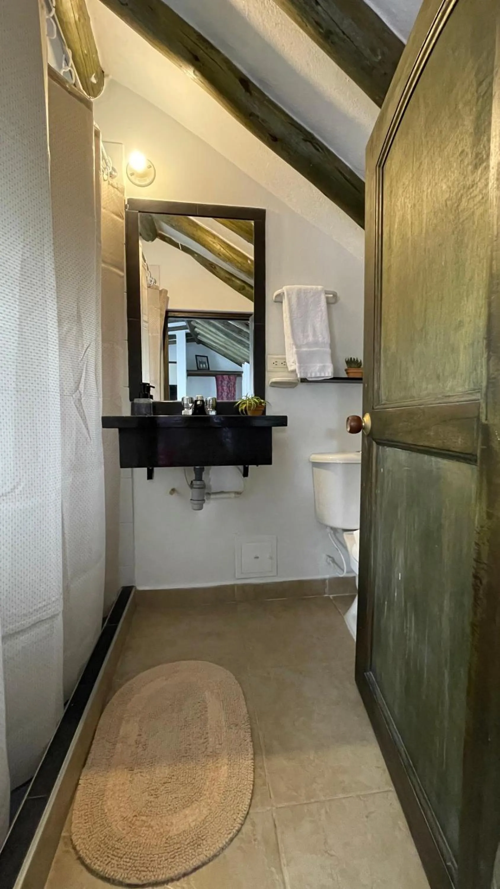 Bathroom in Hotel Verona Villa de Leyva