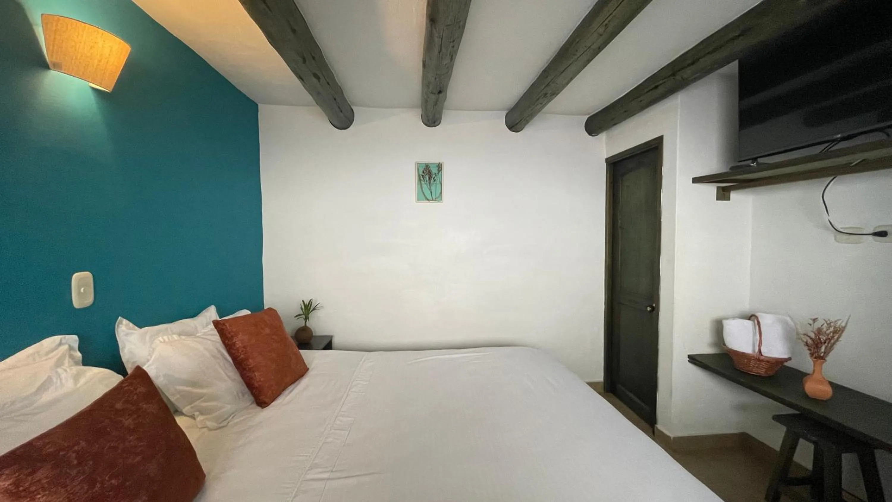 Bedroom in Hotel Verona Villa de Leyva