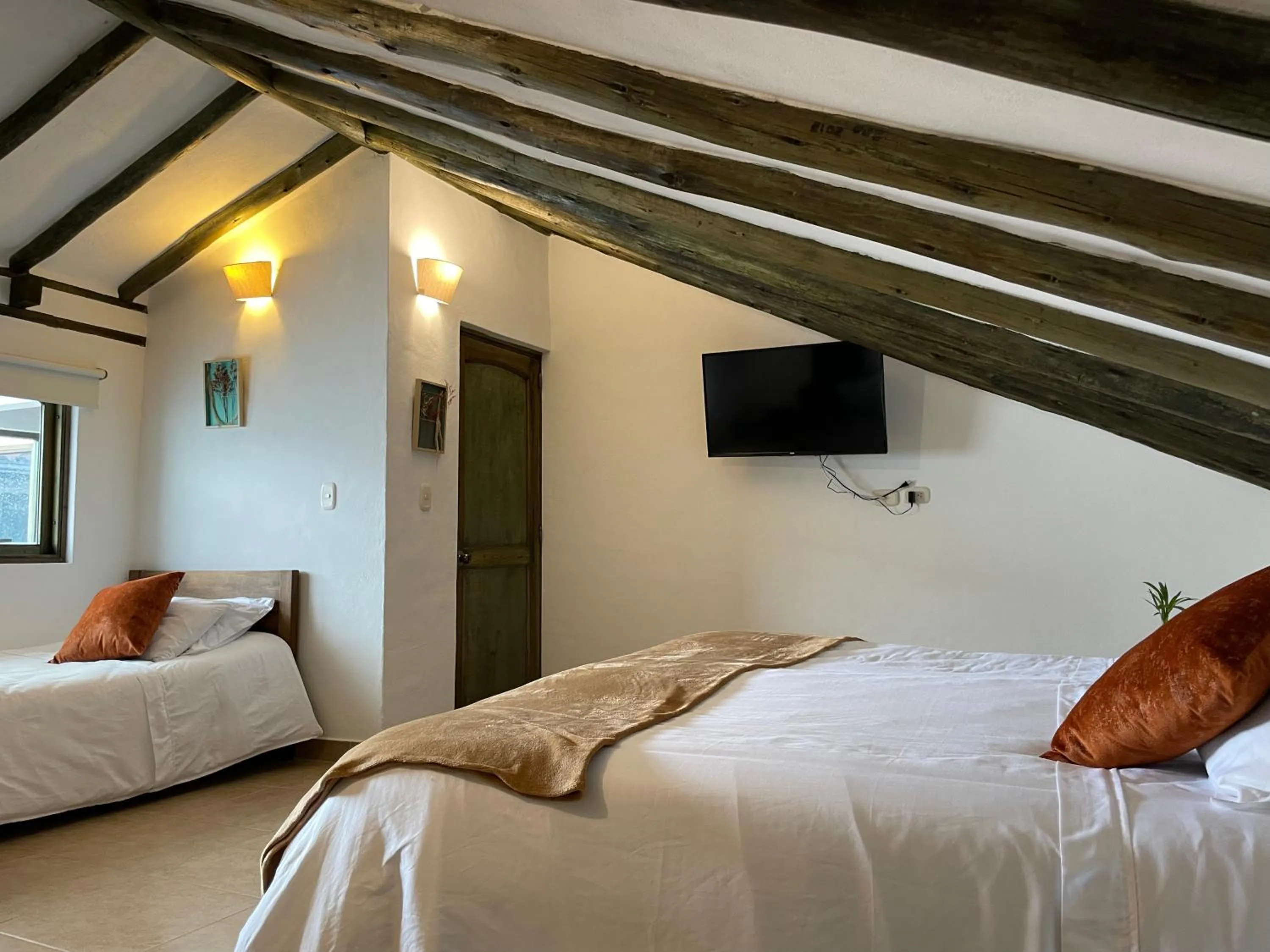 Bed in Hotel Verona Villa de Leyva