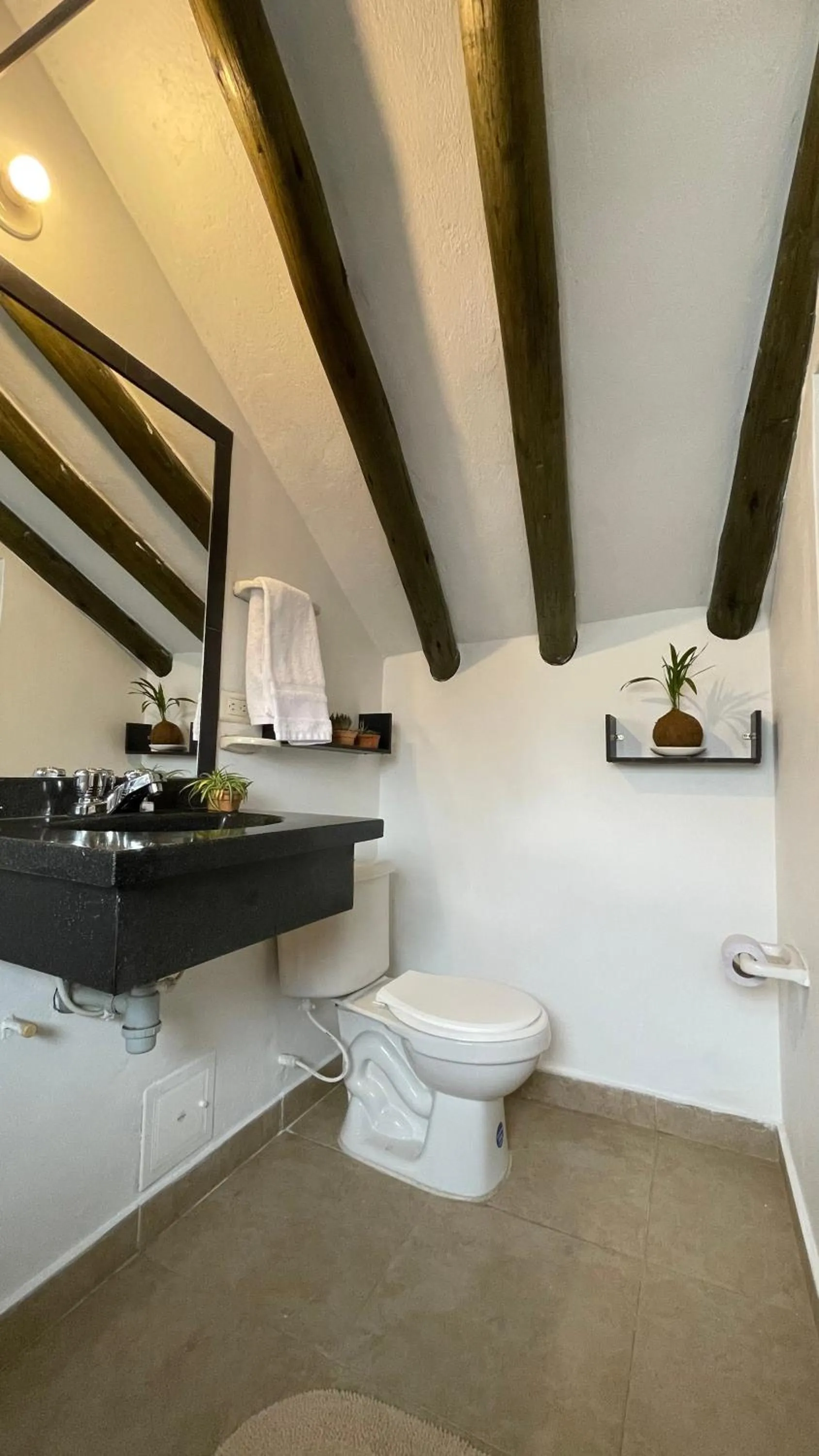 Bathroom in Hotel Verona Villa de Leyva