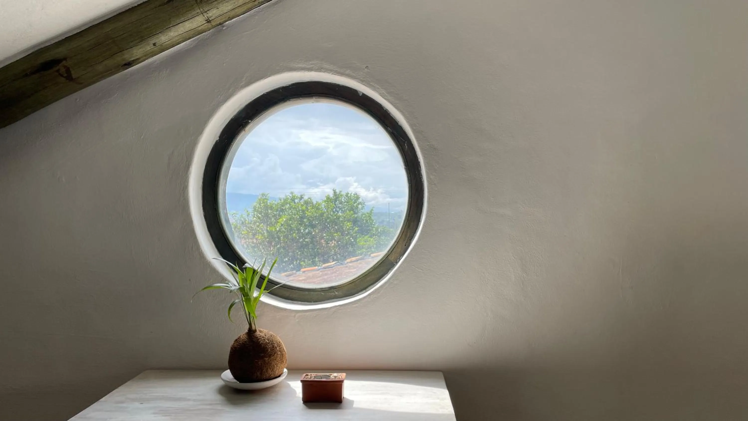 Mountain view in Hotel Verona Villa de Leyva